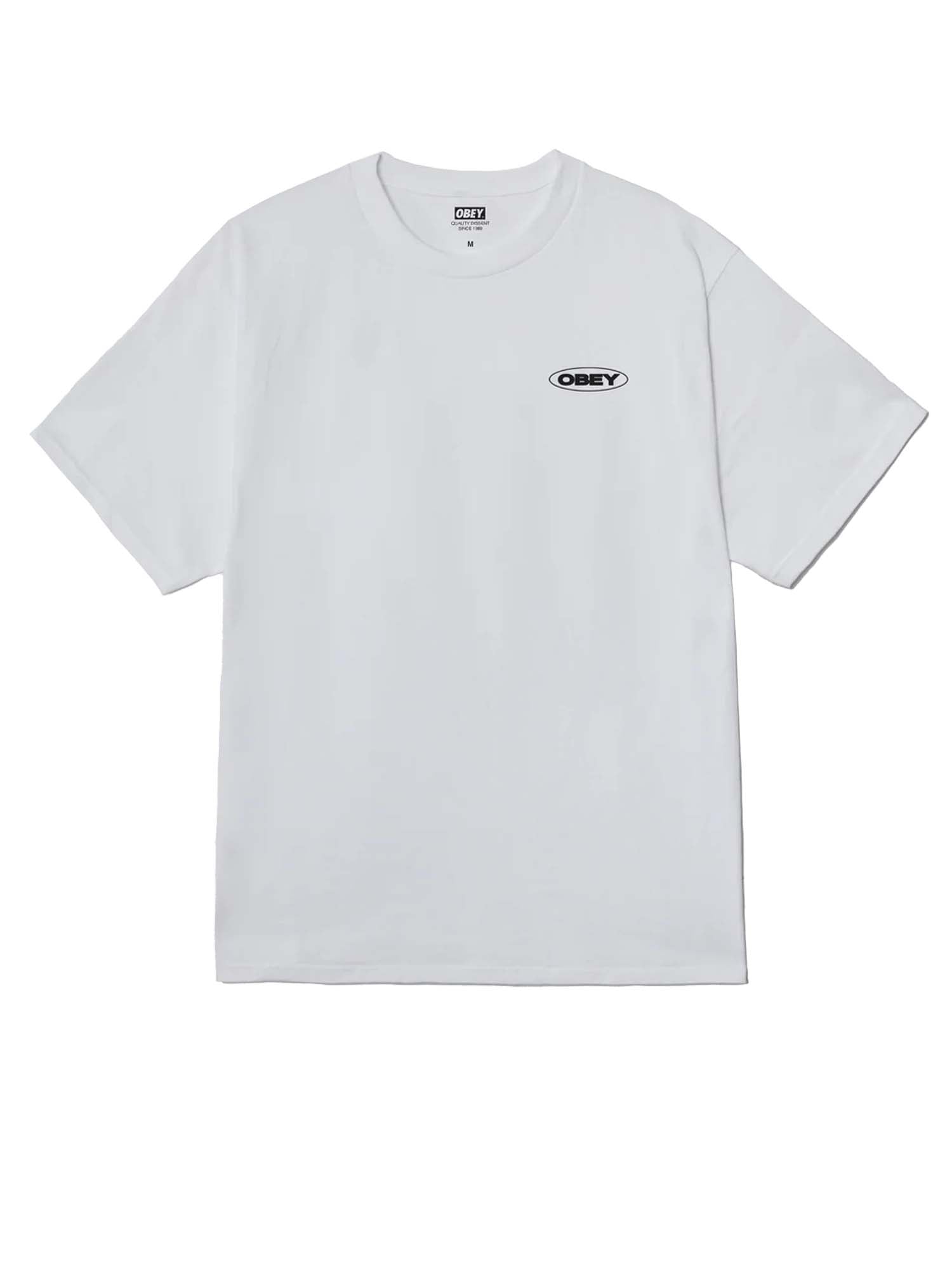 Obey Global Impact Classic T-Shirt Bianco