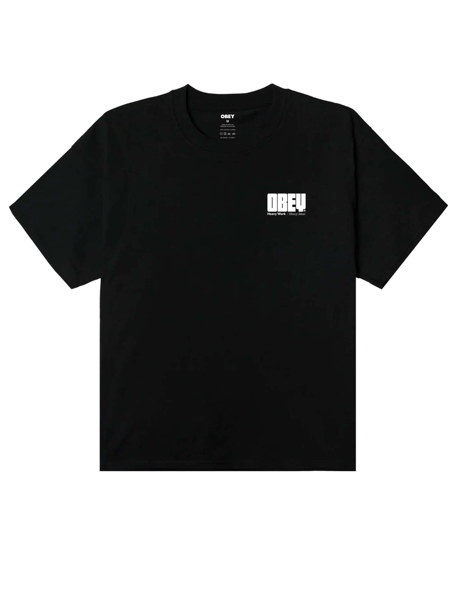 Obey Heavy Ideas Heavyweight T-Shirt Nero