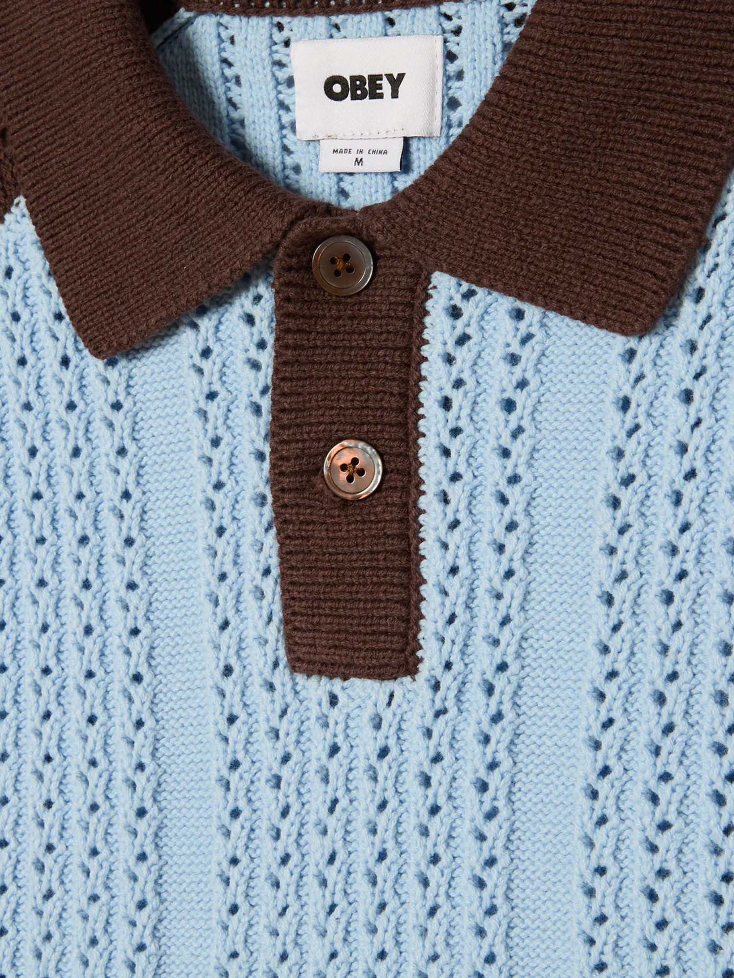 Obey Obey Abel Polo Sweater Multicolore