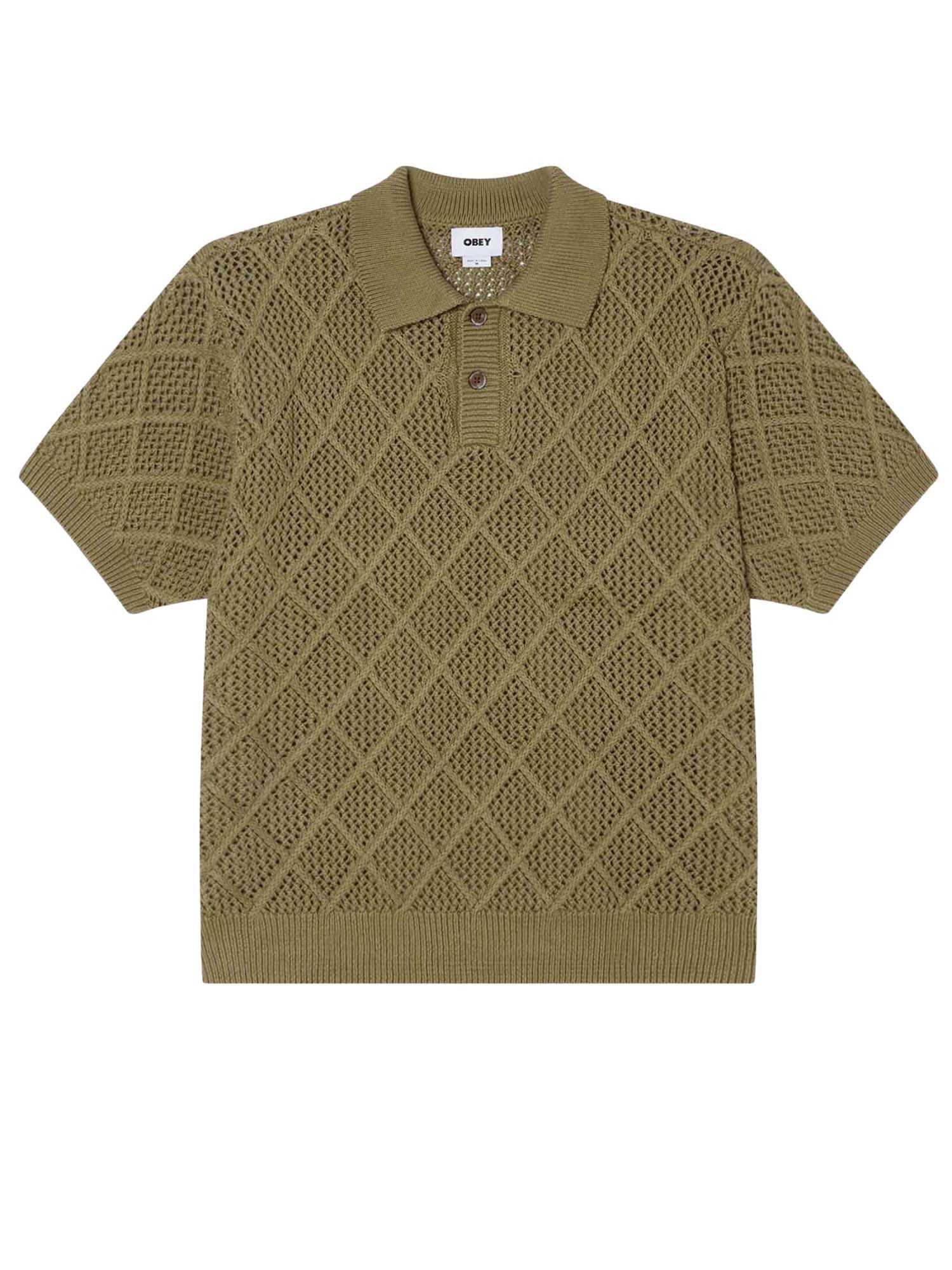 Obey Obey Eryk Polo Sweater Verde