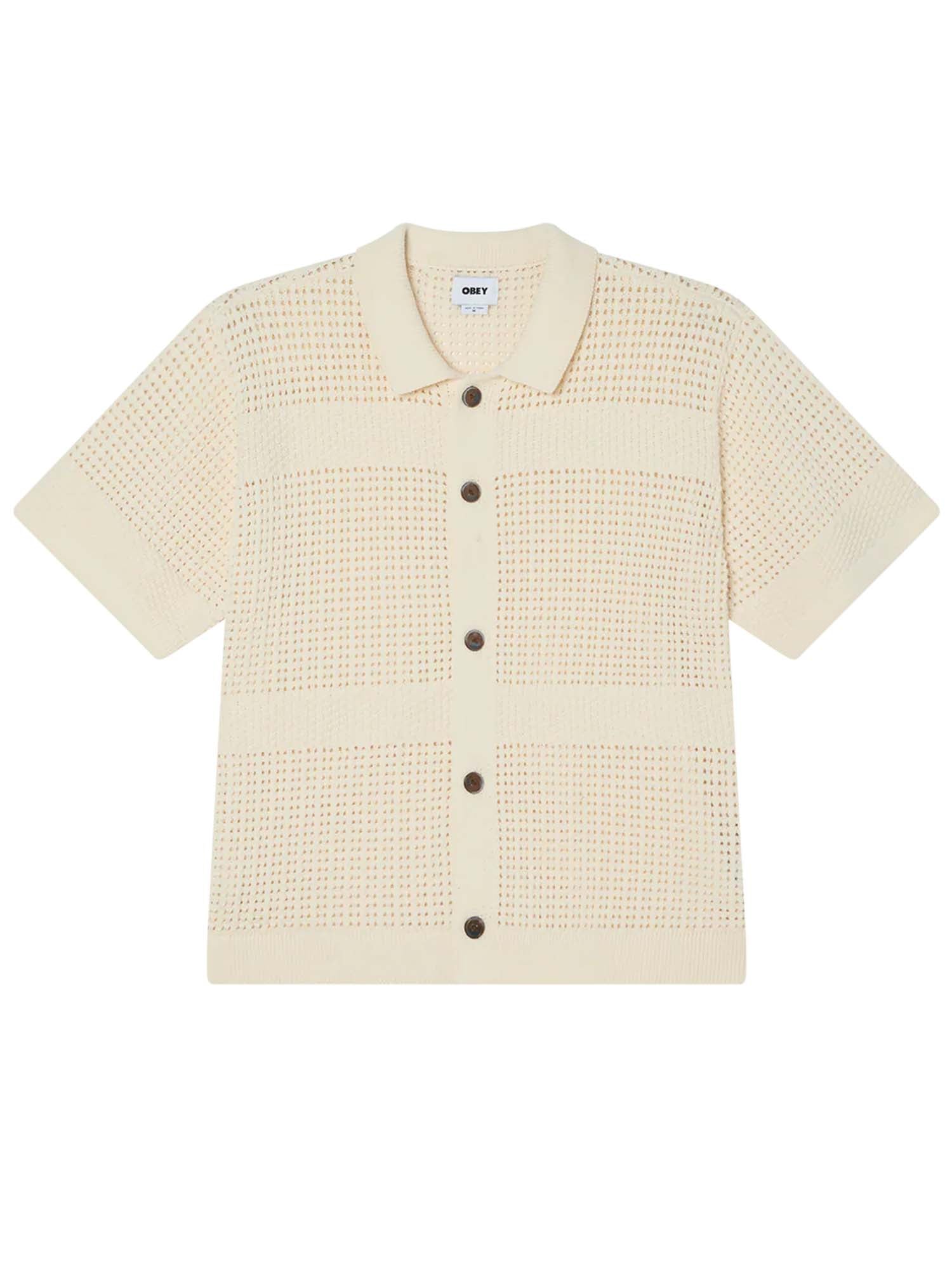 Obey Obey Zach Sweater Shirt Bianco