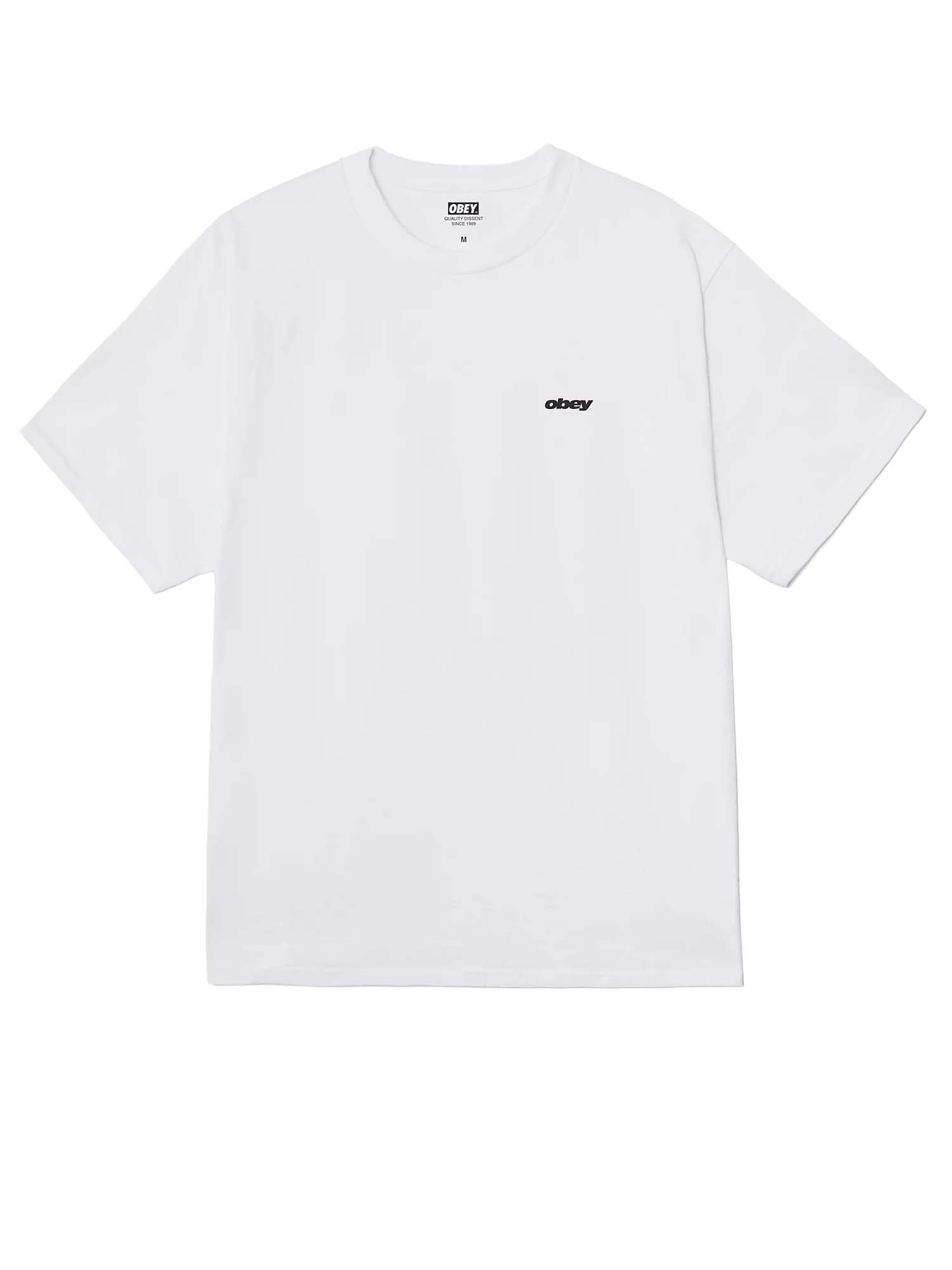 Obey Obey Dice Tee Bianco