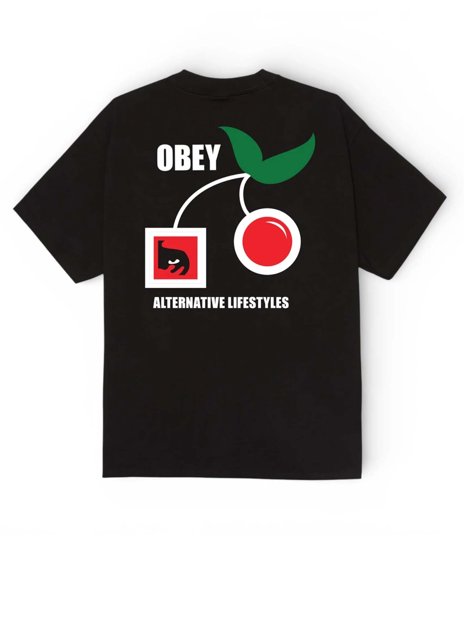 Obey Obey Alternative Lifestyles T-Shirt Nero