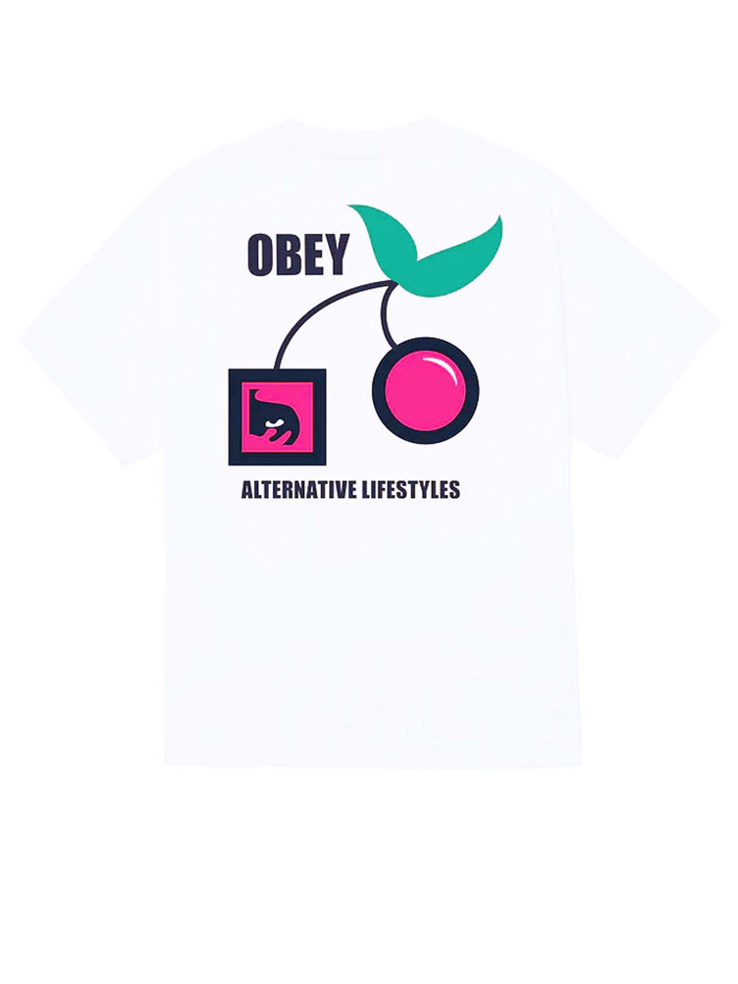 Obey Obey Alternative Lifestyles T-Shirt Bianco