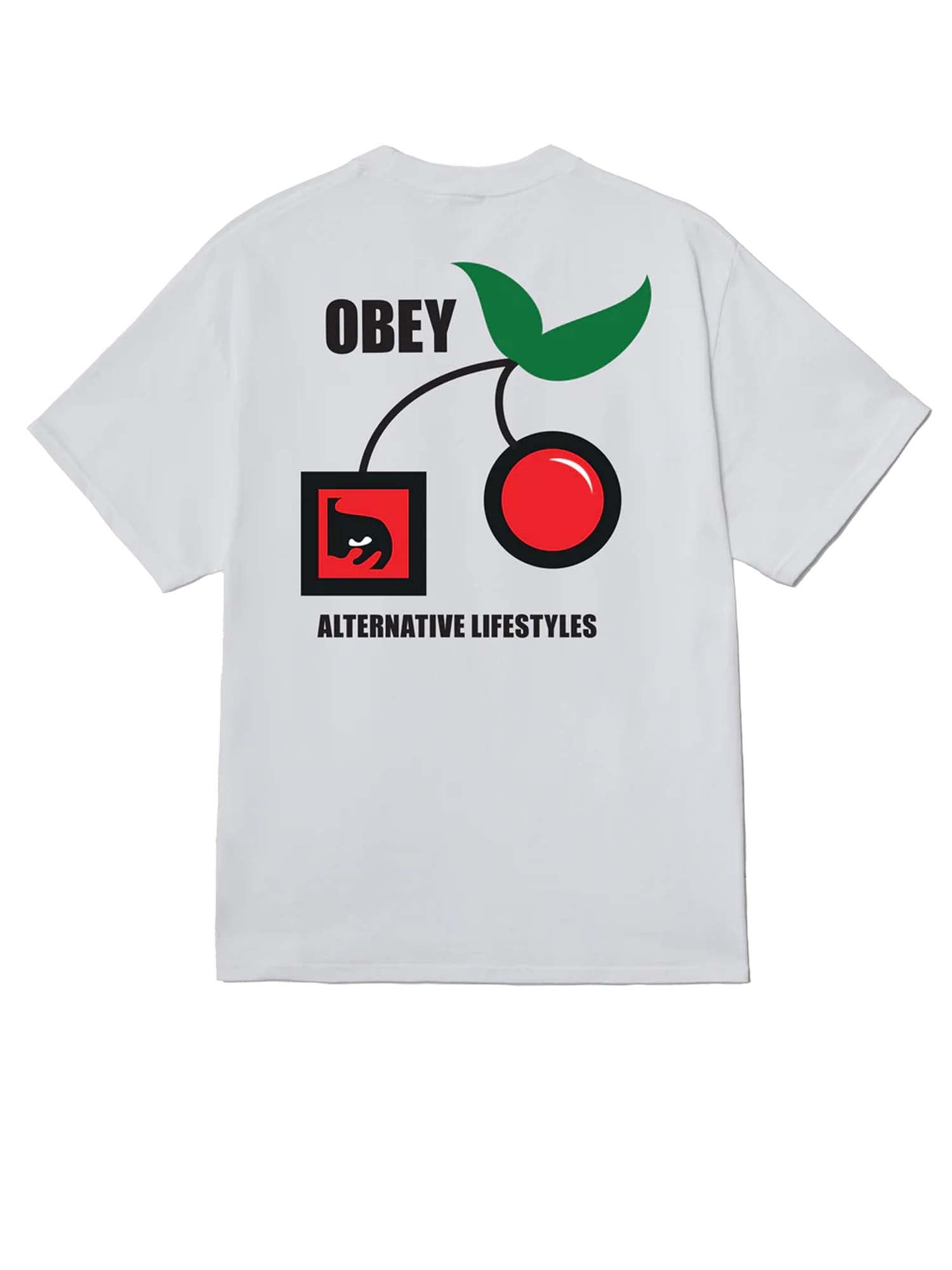 Obey Obey Alternative Lifestyles T-Shirt Bianco