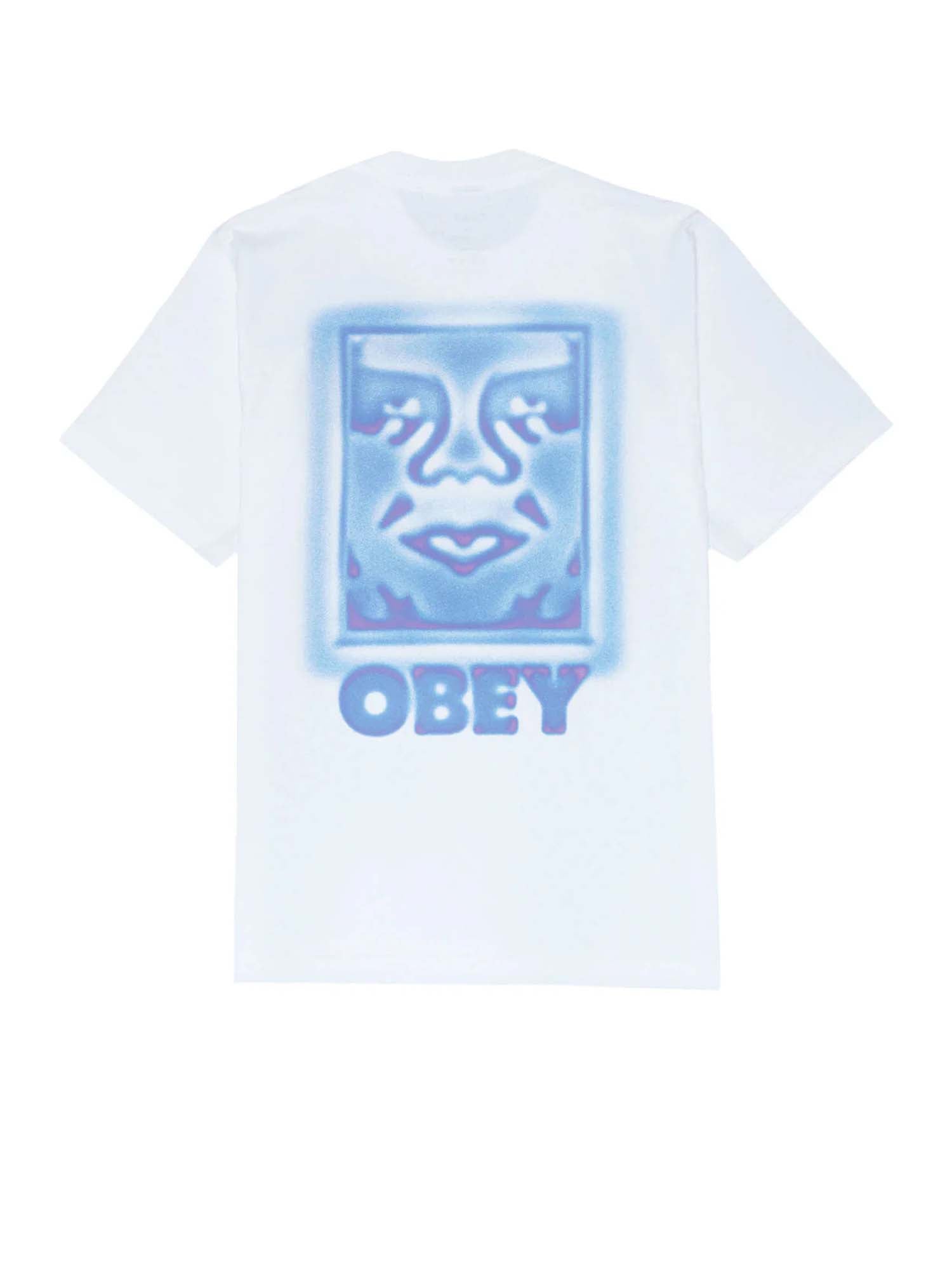 Obey Obey Heat Map Icon Tee Bianco