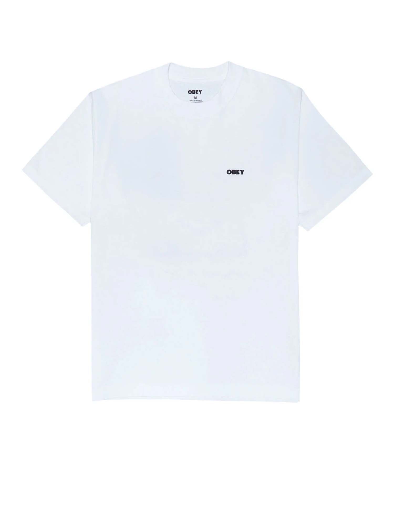 Obey Obey Heat Map Icon Tee Bianco