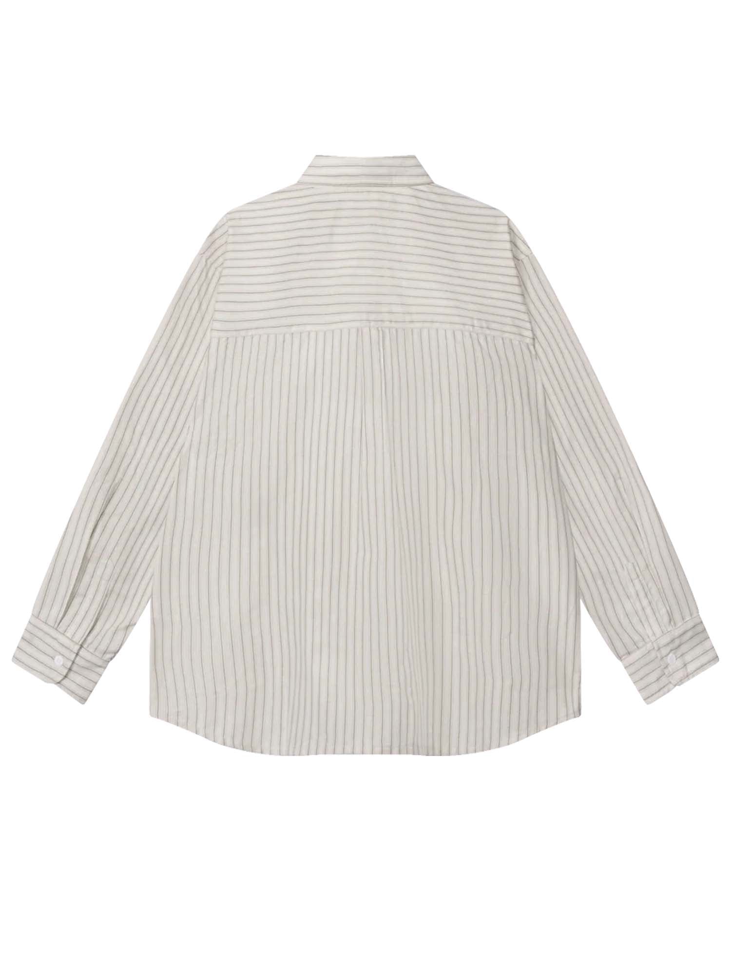 Obey Bochy Embroidered Shirt Beige