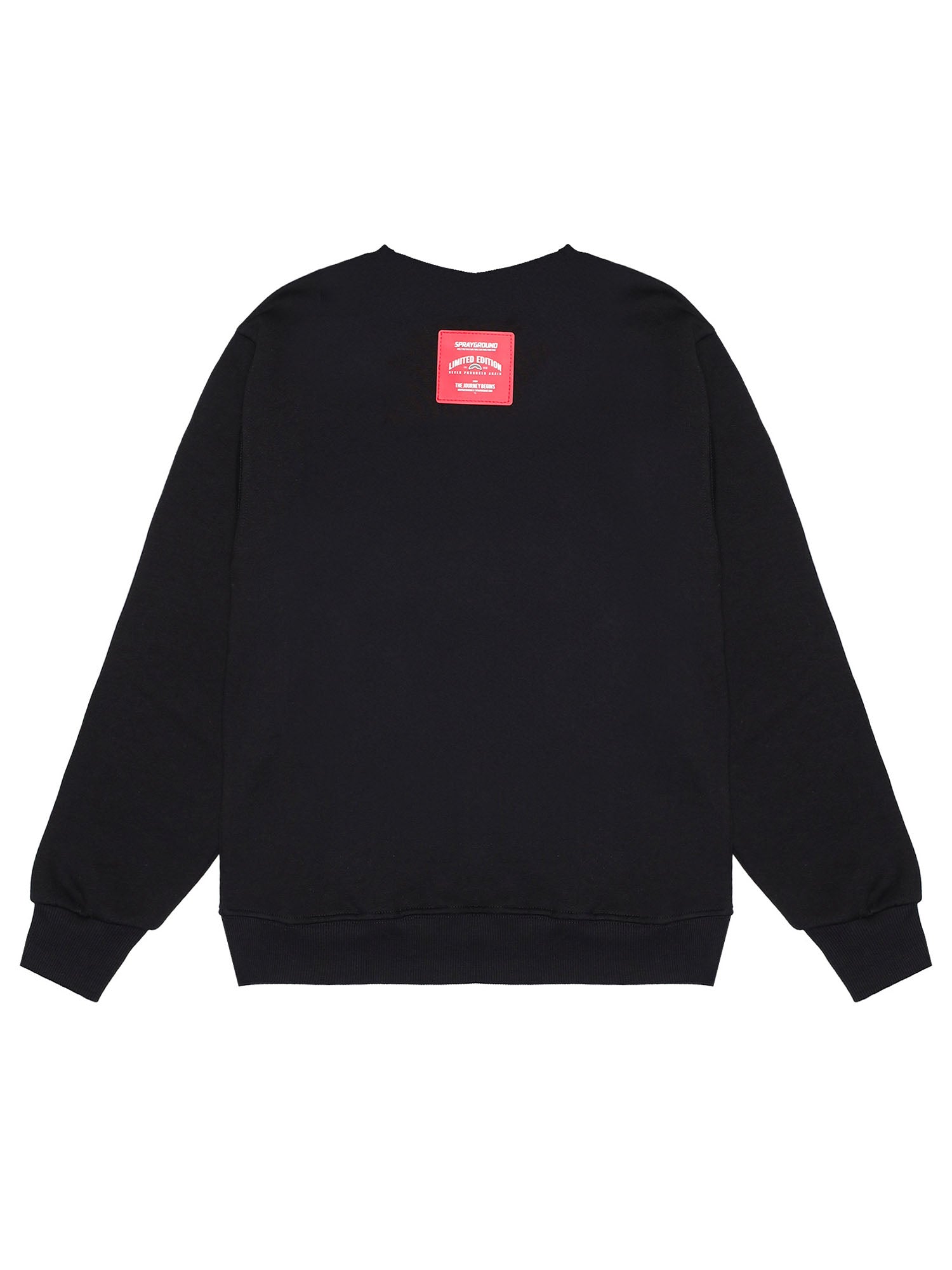 Sprayground Felpa Shark Basic Crewneck Kids Nero