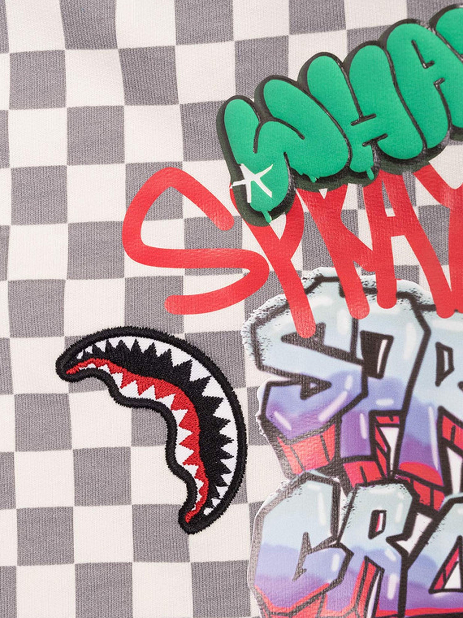 Sprayground Shorts Writers Checkred Kids Multicolore