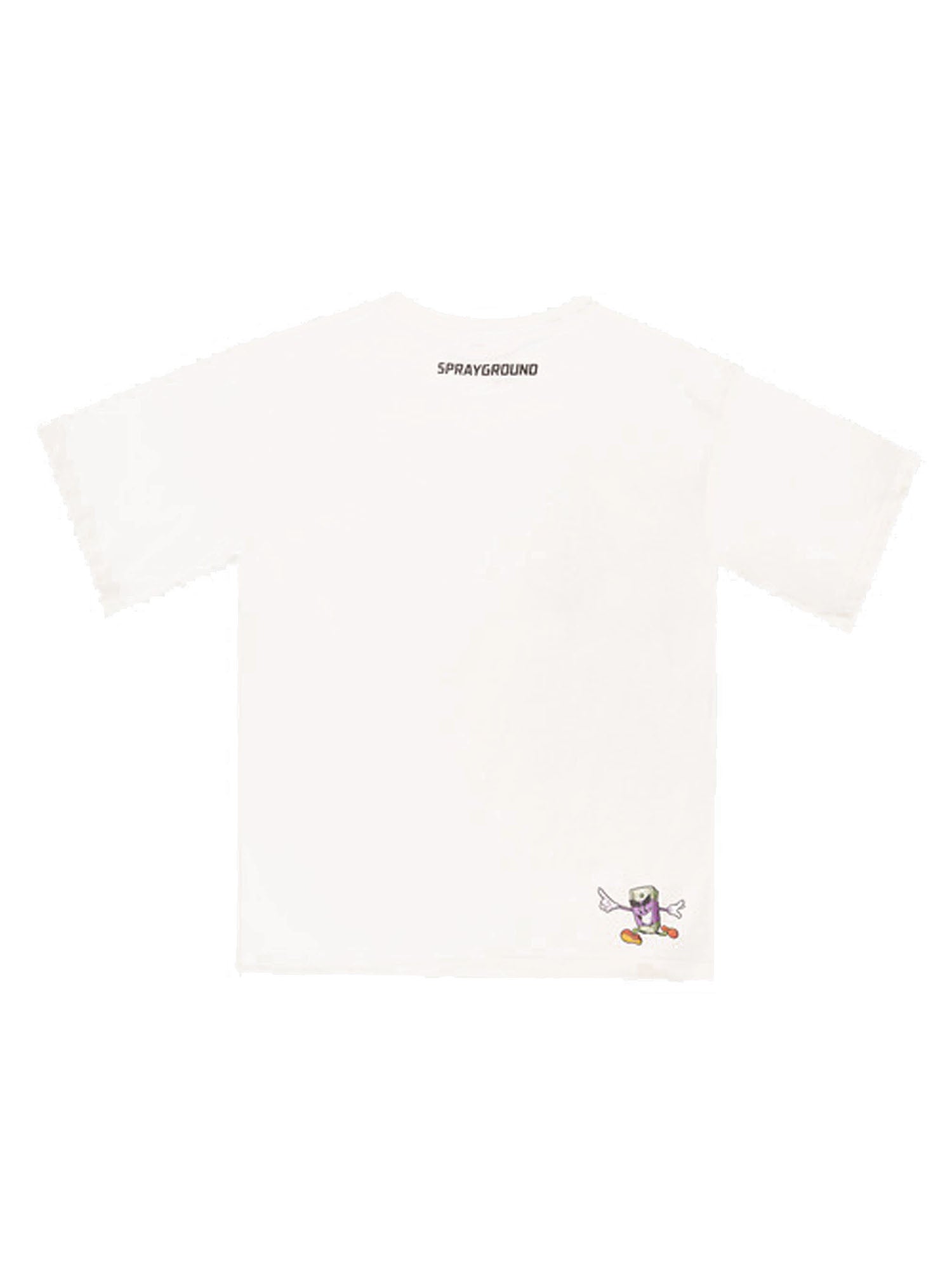 Sprayground T-shirt Get Out Bear Kids Bianco