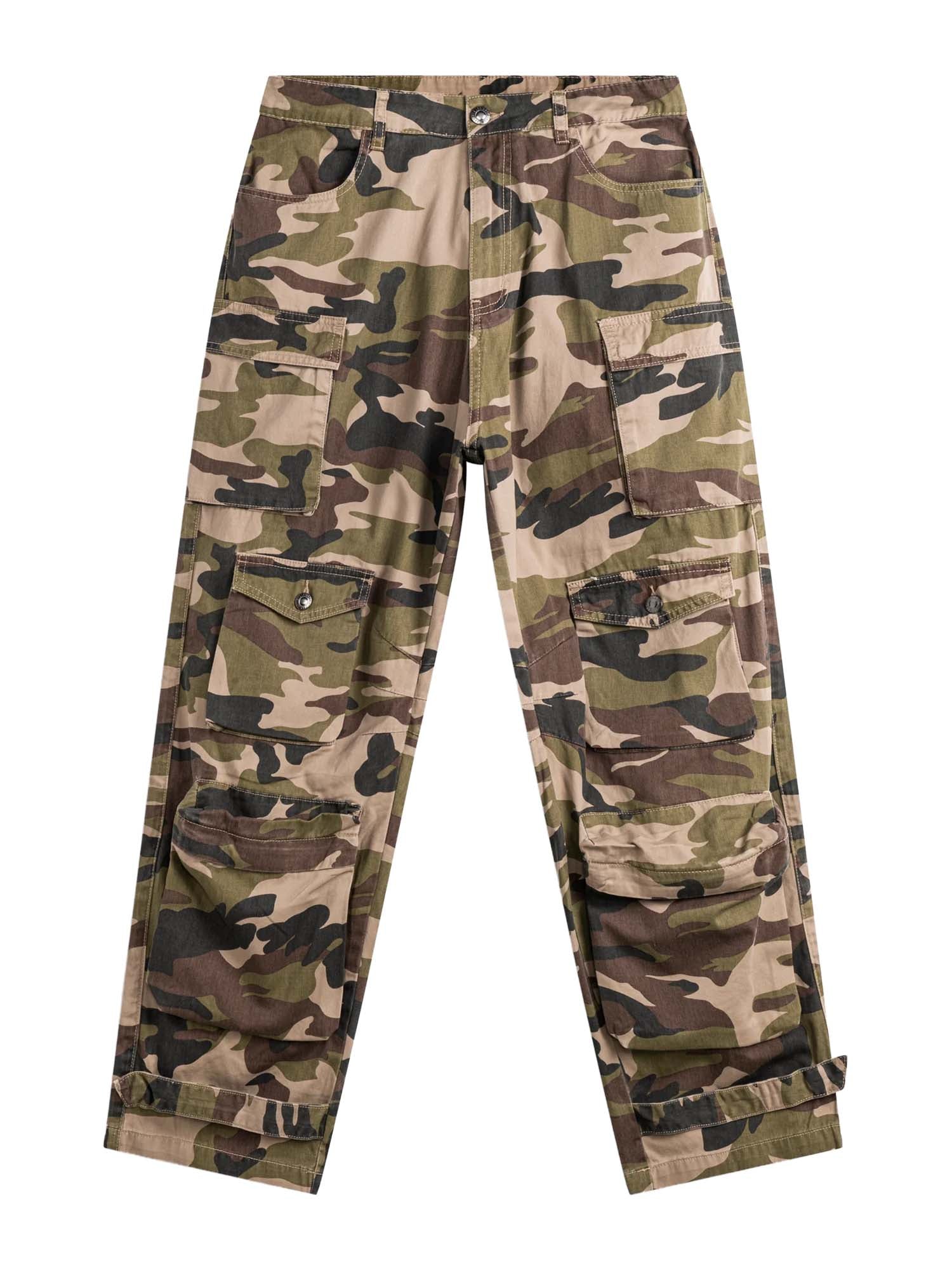 Les (art)ists Cargo Camouflage Verde