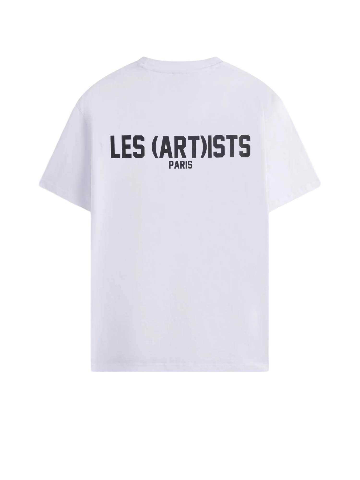 Les (art)ists T-shirt logo Essential Bianco