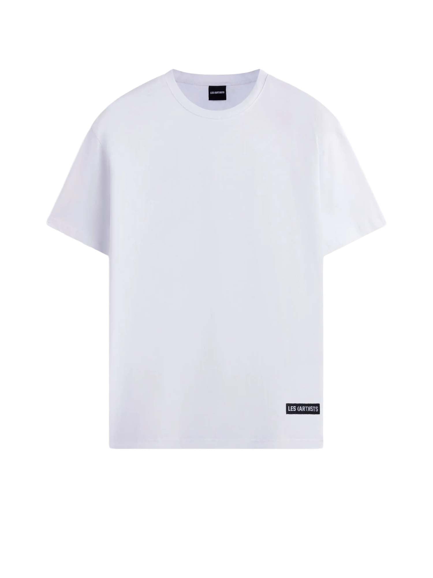 Les (art)ists T-shirt logo Essential Bianco