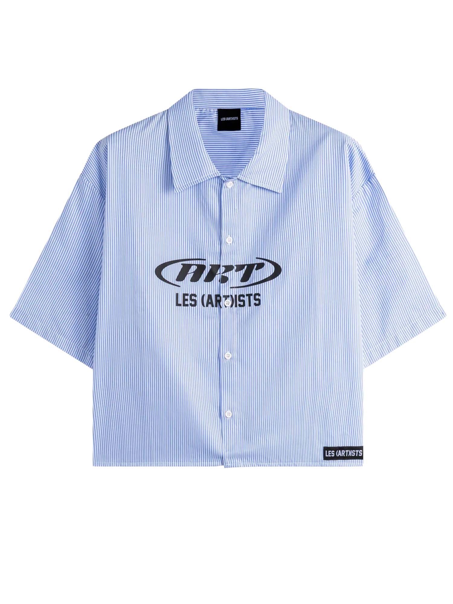 Les (art)ists Shirt ART Azzurro