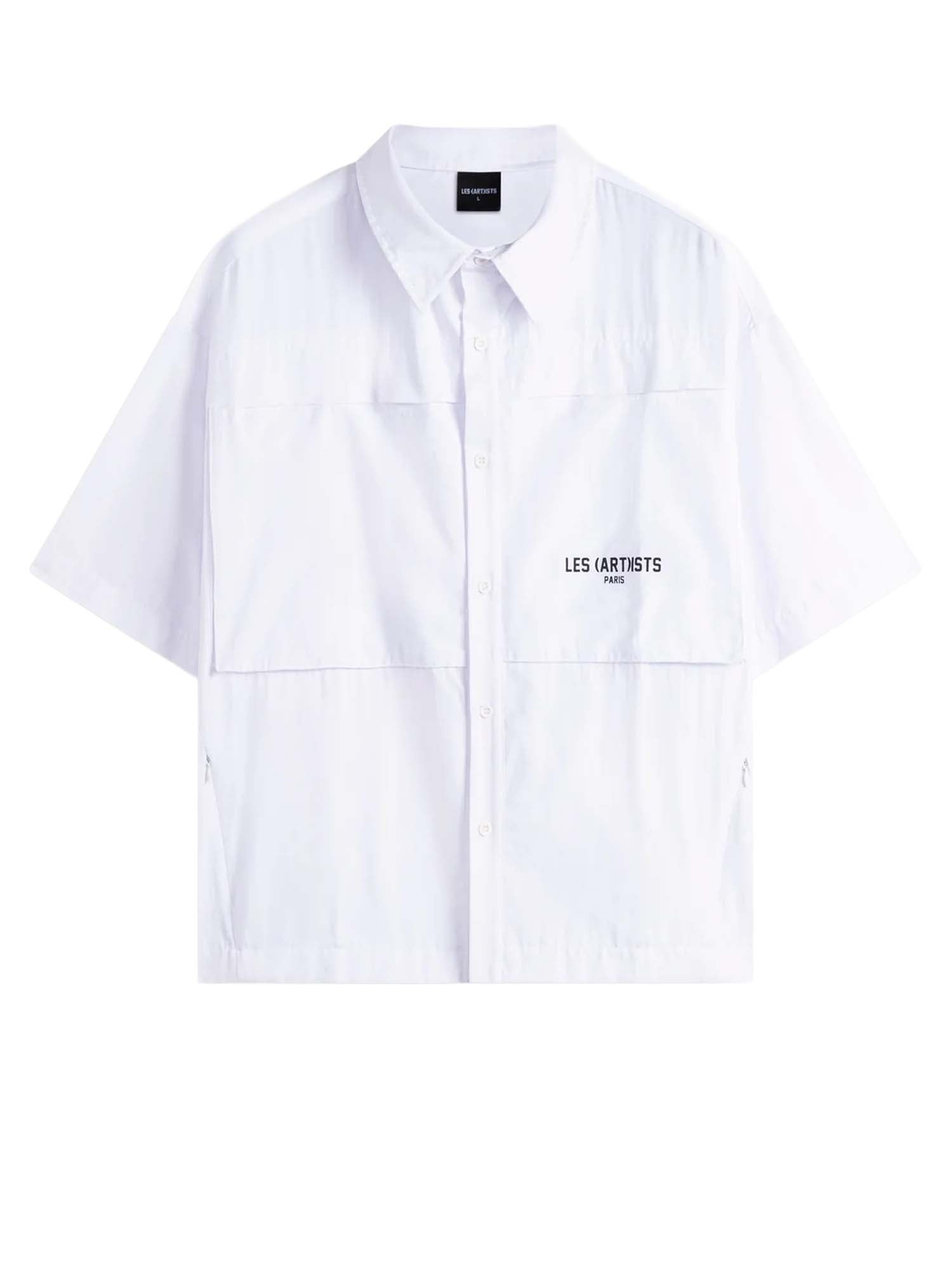 Les (art)ists Shirt City Bianco