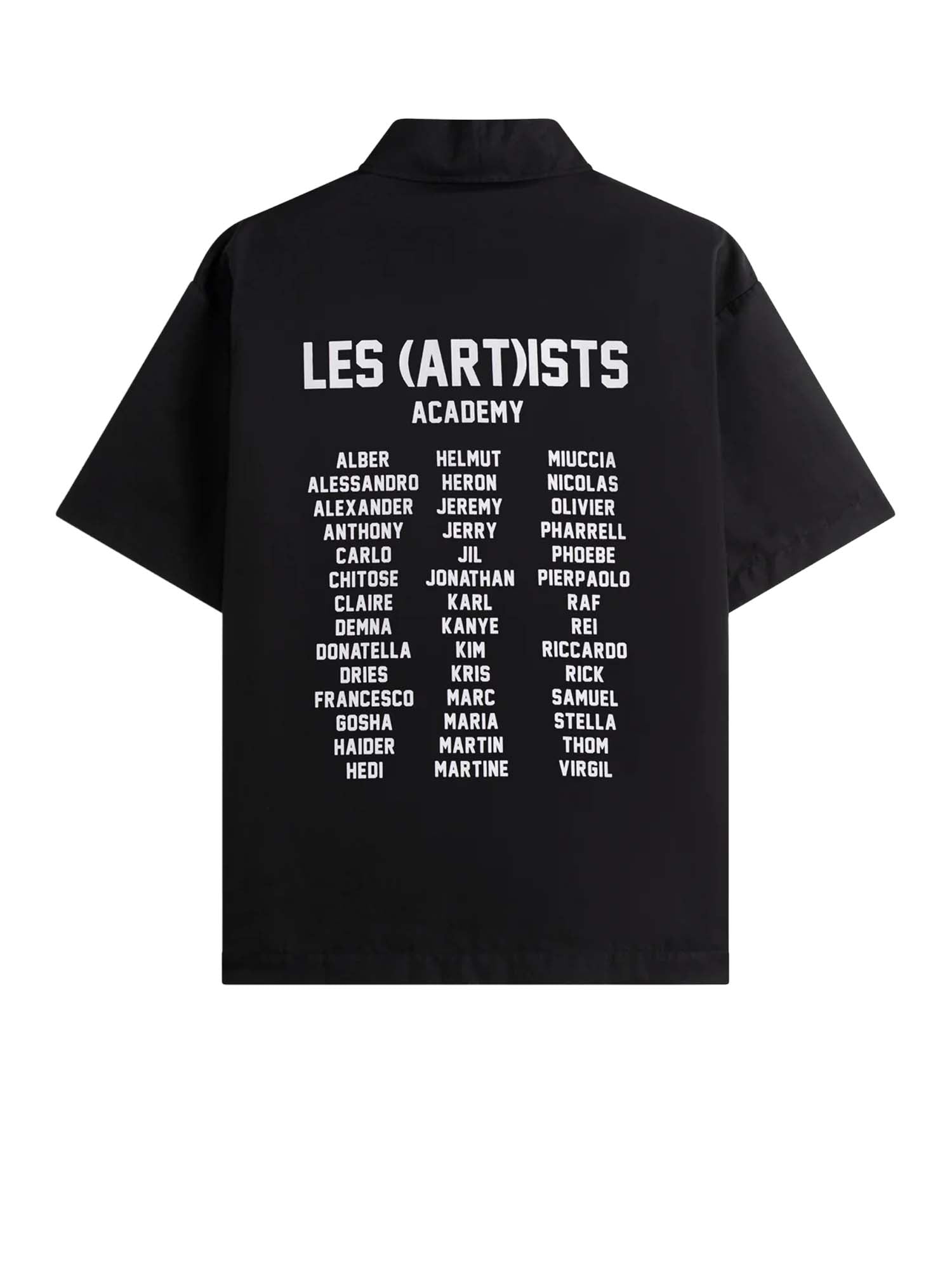 Les (art)ists Shirt Academy Nero