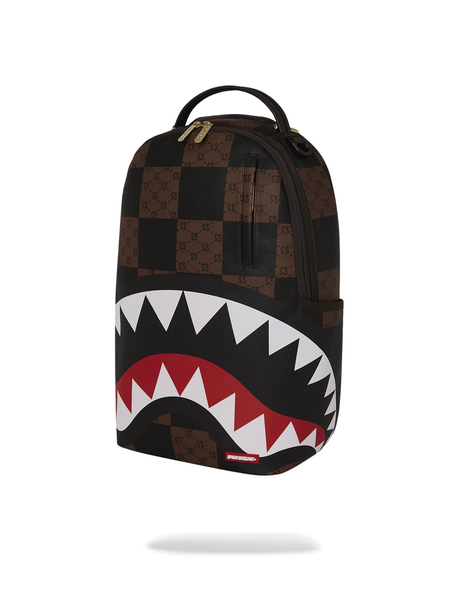 Sprayground Enlarged Check Paris Marrone
