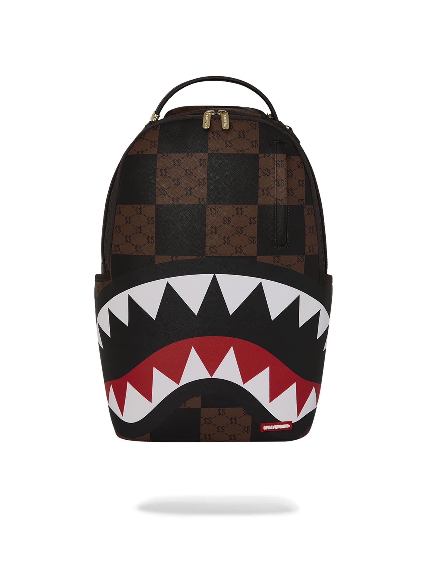 Sprayground Enlarged Check Paris Marrone