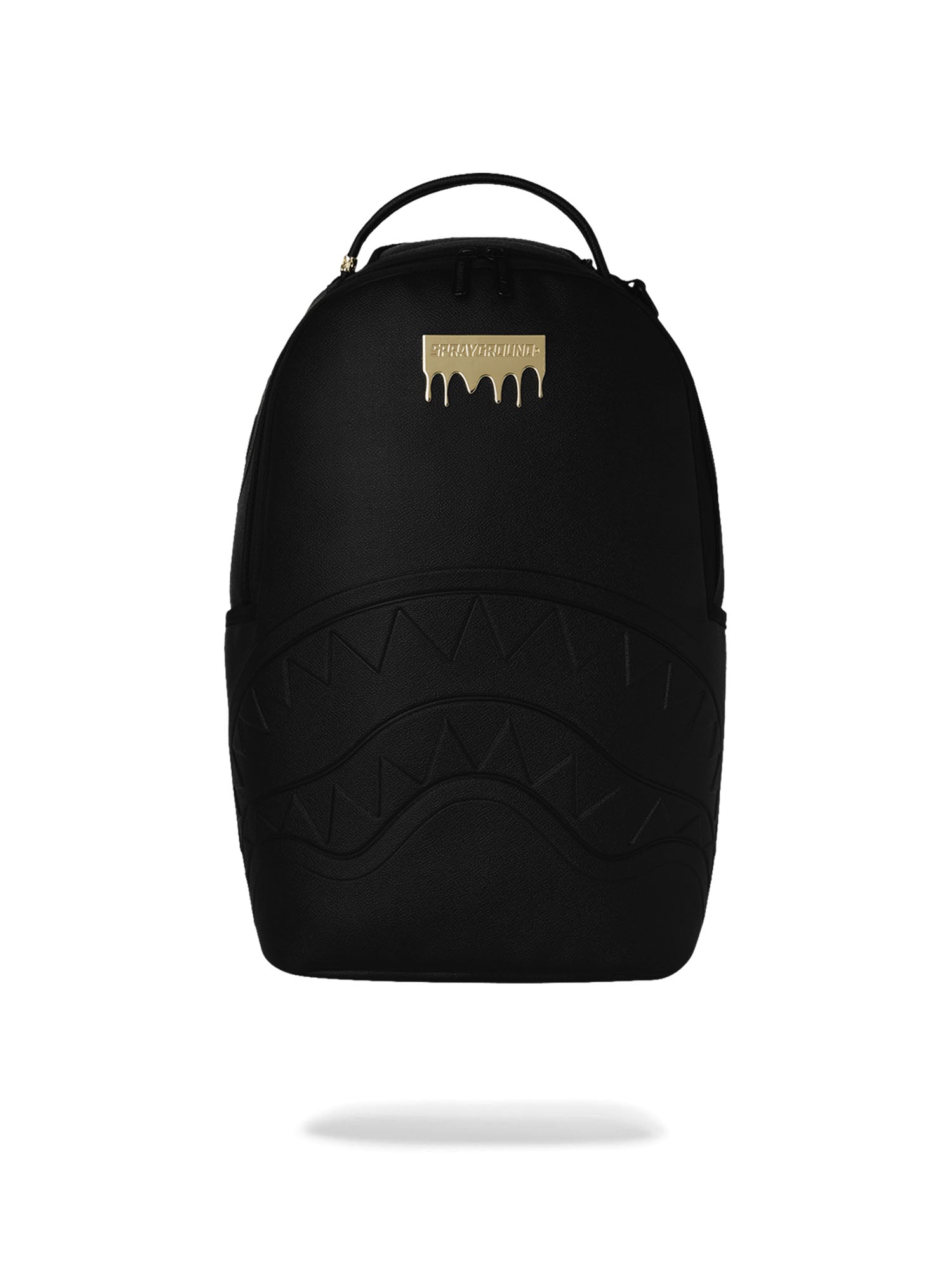 Sprayground Gold Drip Logo Nero