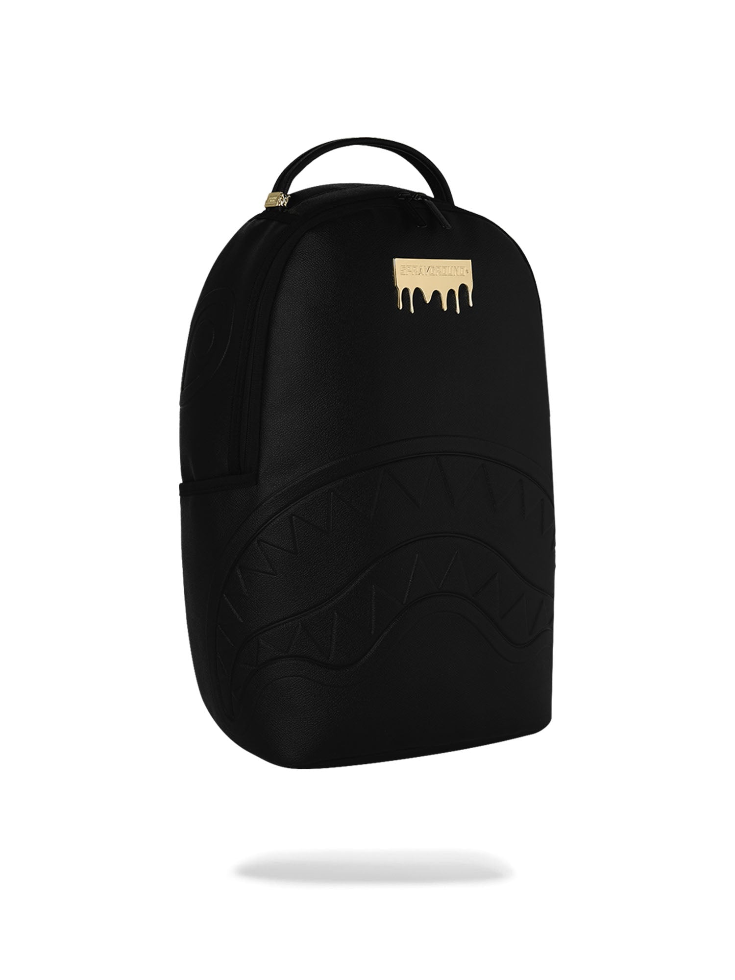 Sprayground Gold Drip Logo Nero