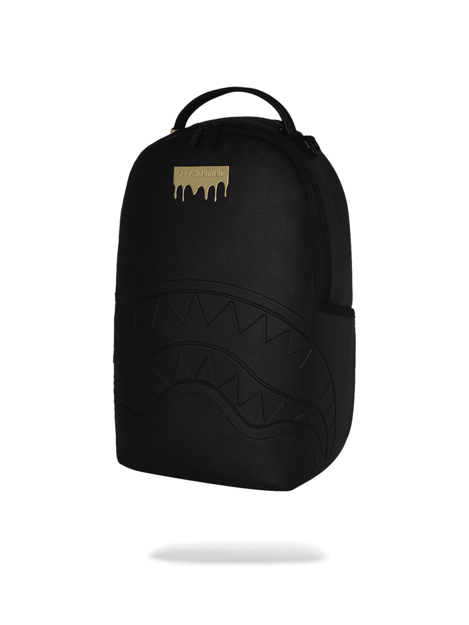 Sprayground Gold Drip Logo Nero