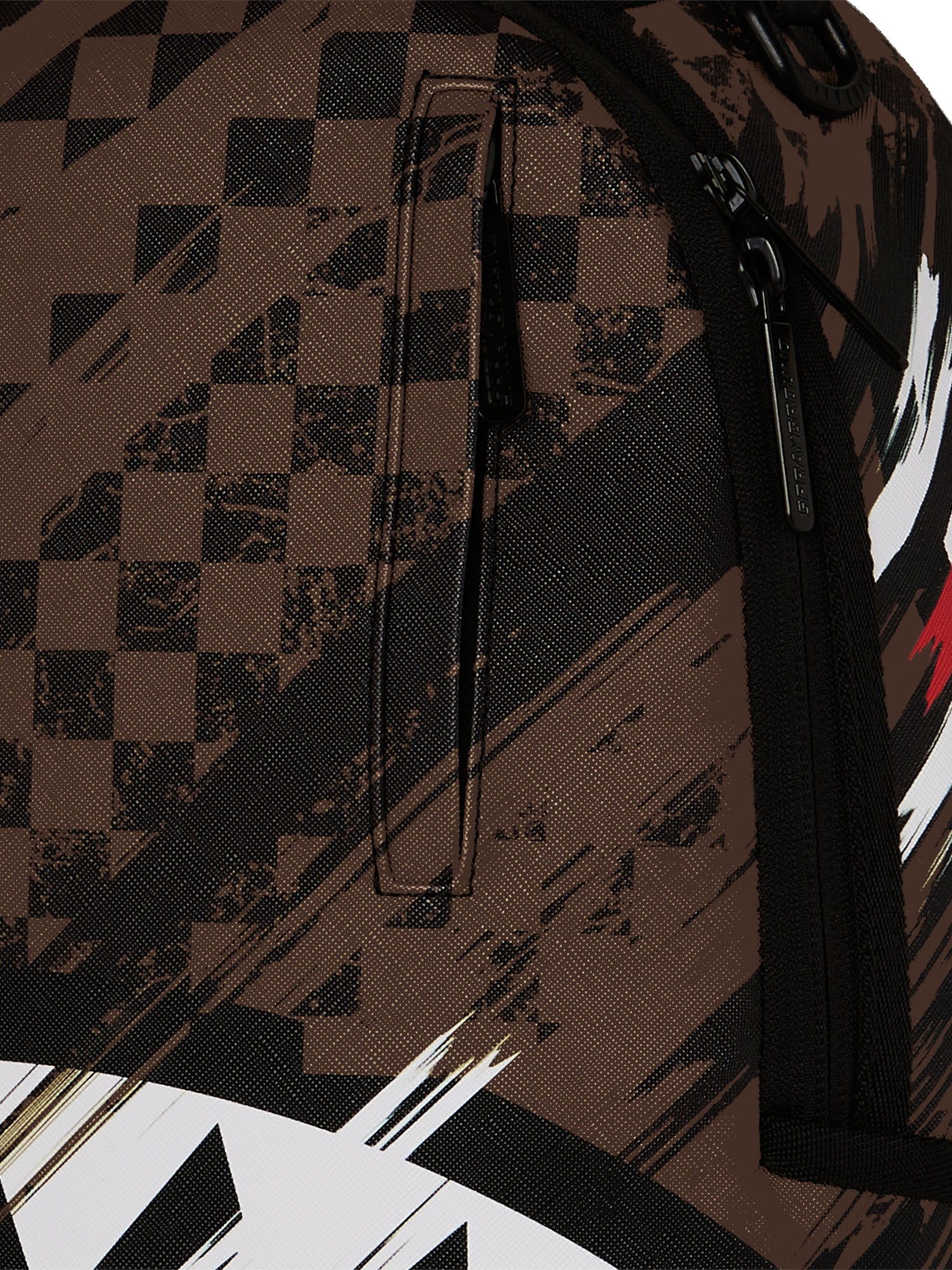 Sprayground Smeared Grunge DLXSV Backpack Nero