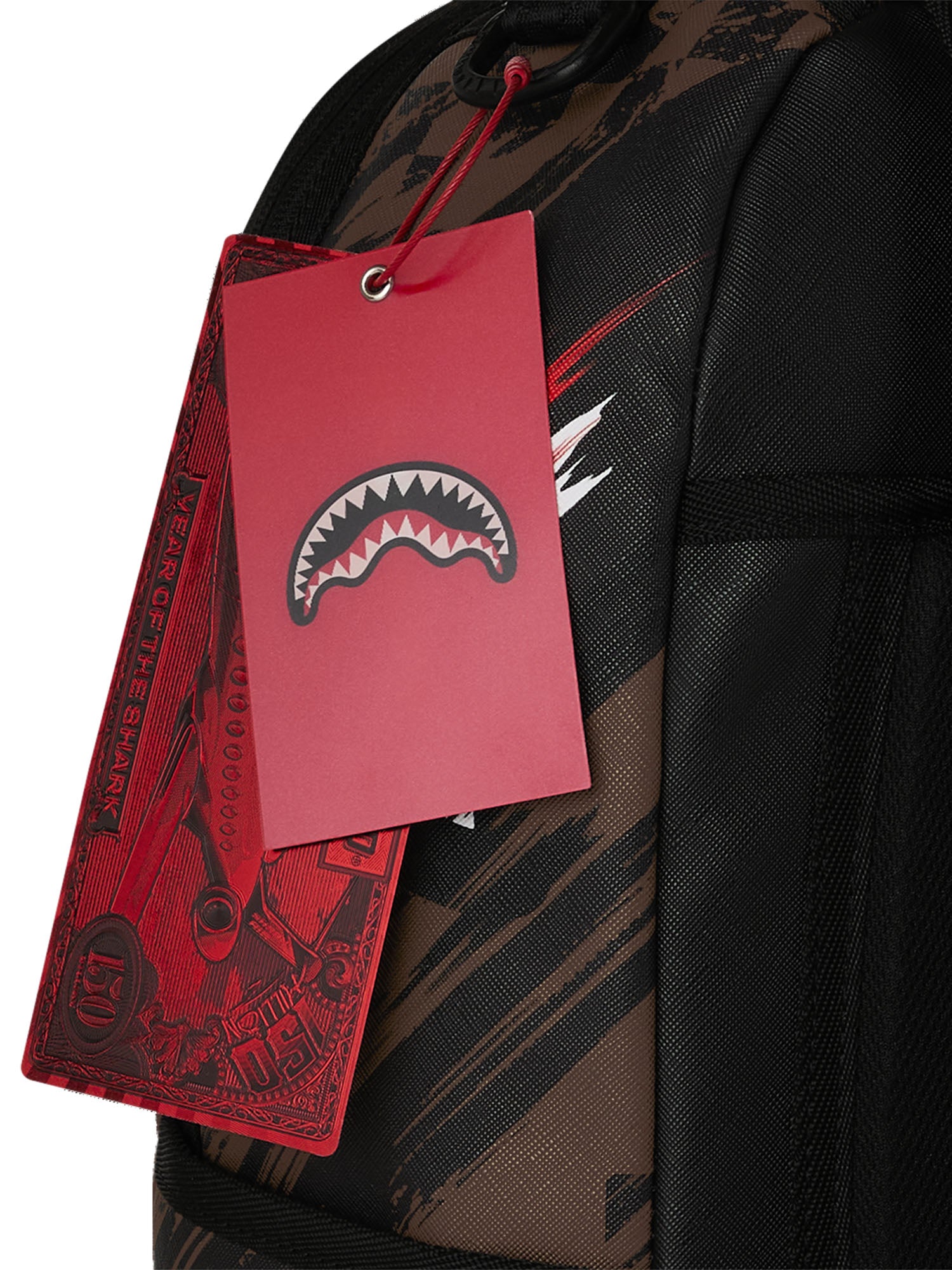 Sprayground Smeared Grunge DLXSV Backpack Nero