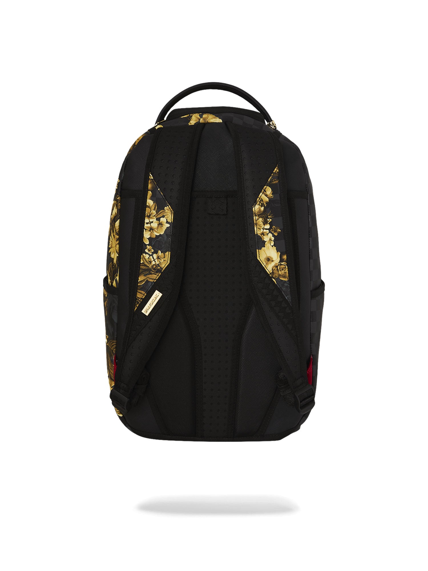 Sprayground Gold Floral Remix DLXSV Backpack Oro