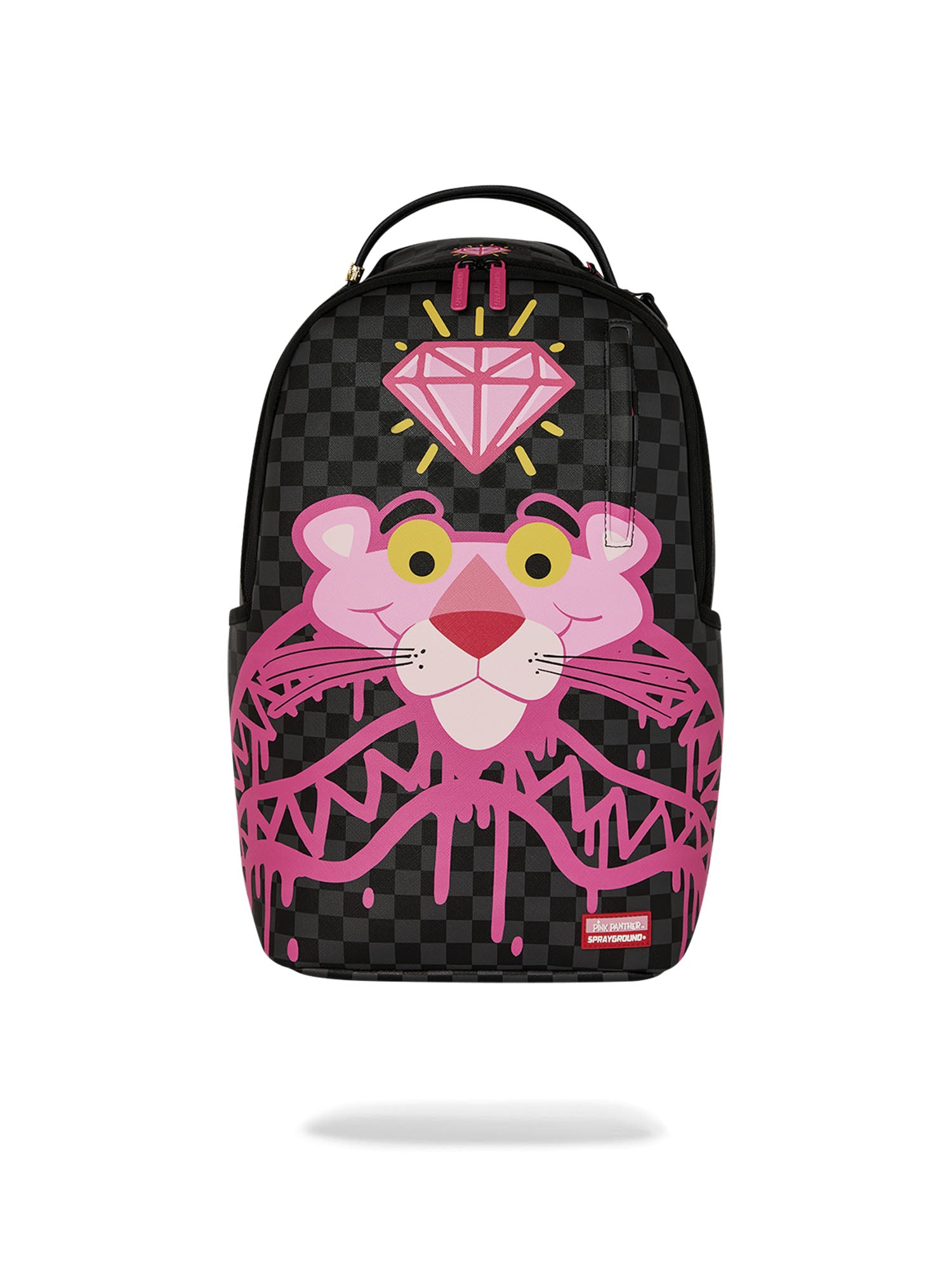 Sprayground Panther Drippy Diamonds Rosa
