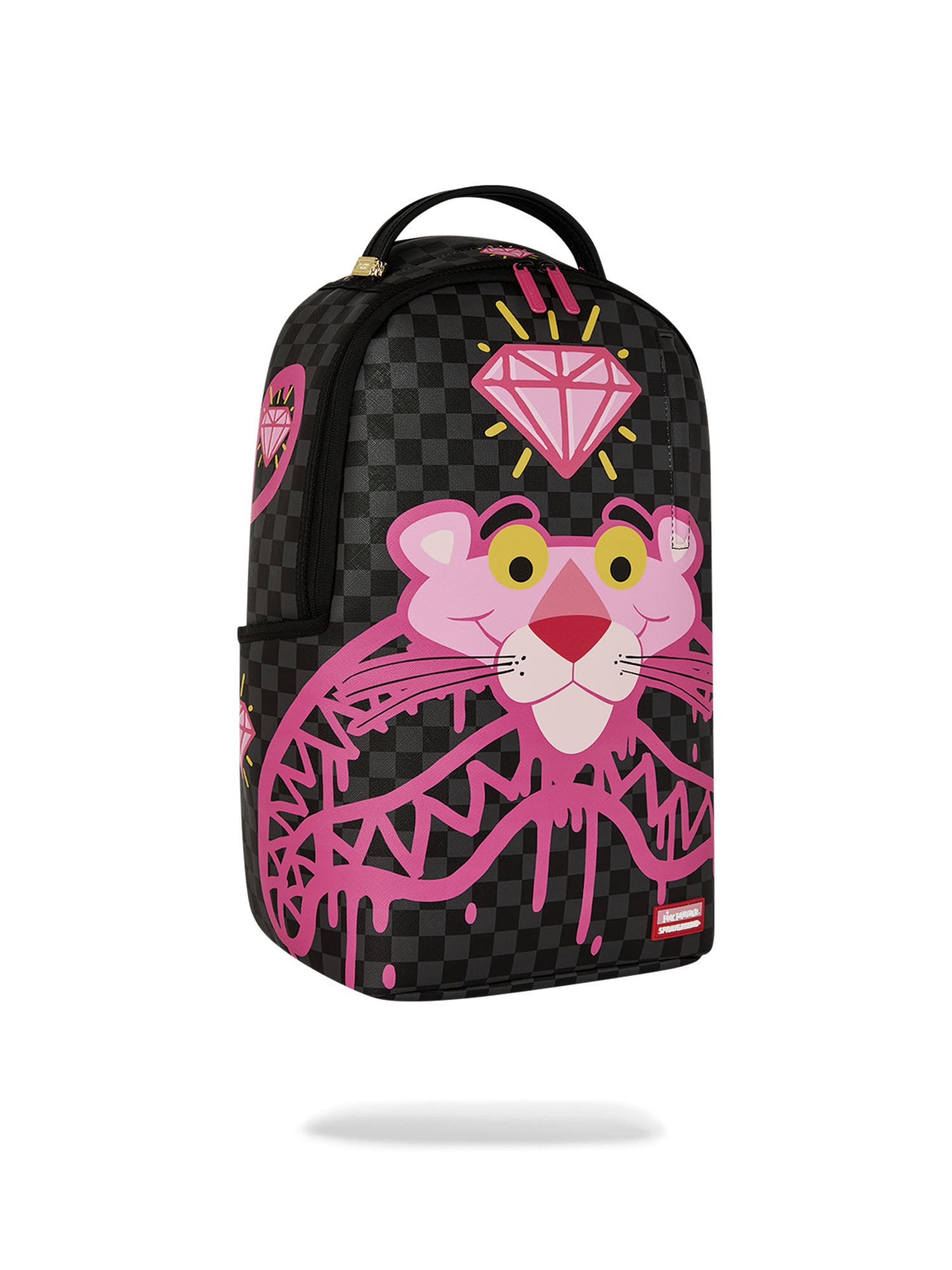 Sprayground Panther Drippy Diamonds Rosa