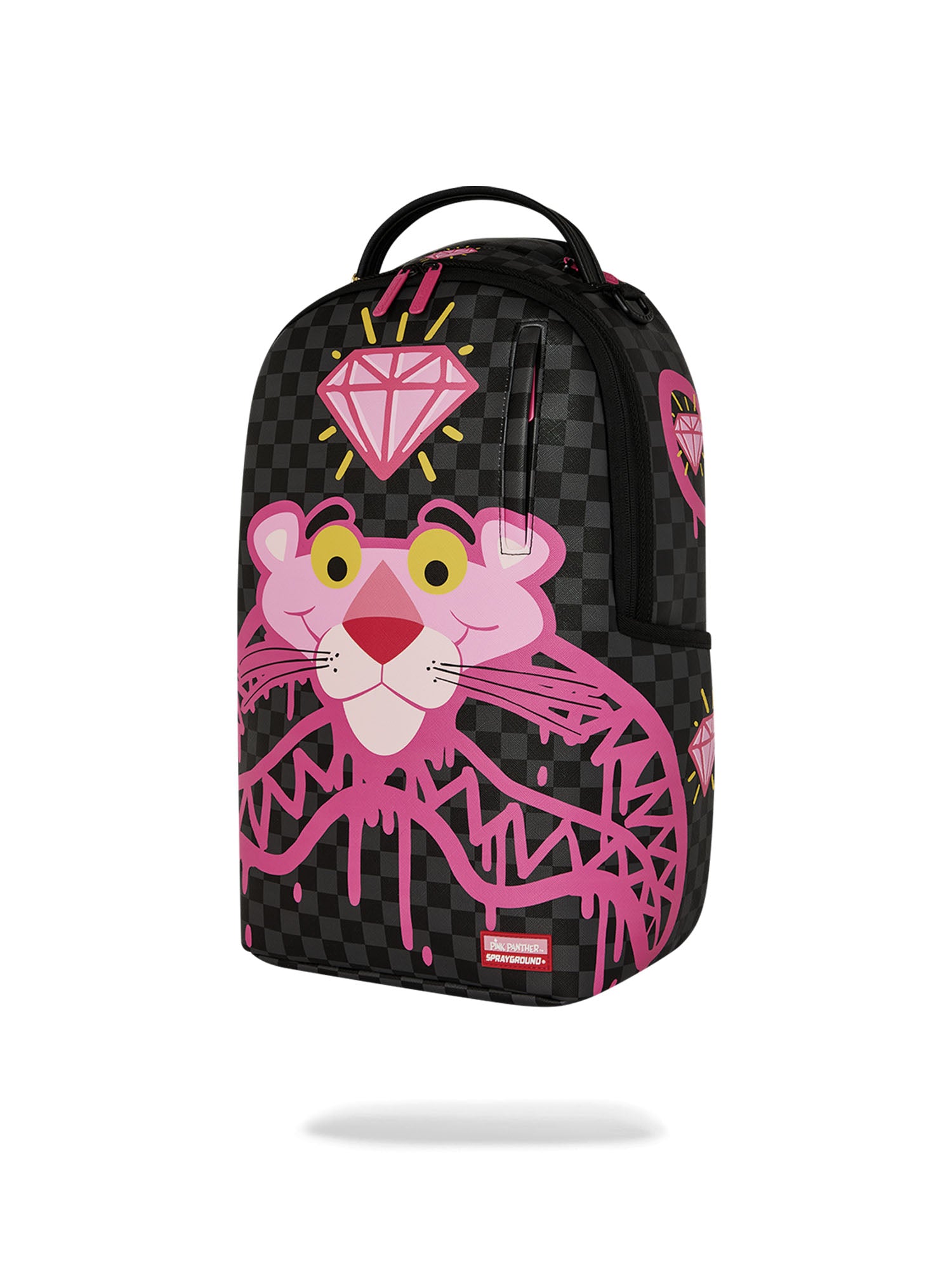 Sprayground Panther Drippy Diamonds Rosa