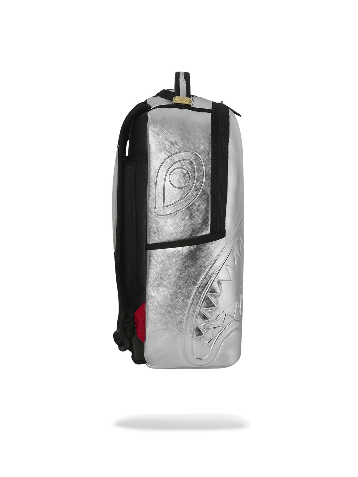Sprayground Silver Side Drip Black Check DLXSV Argento