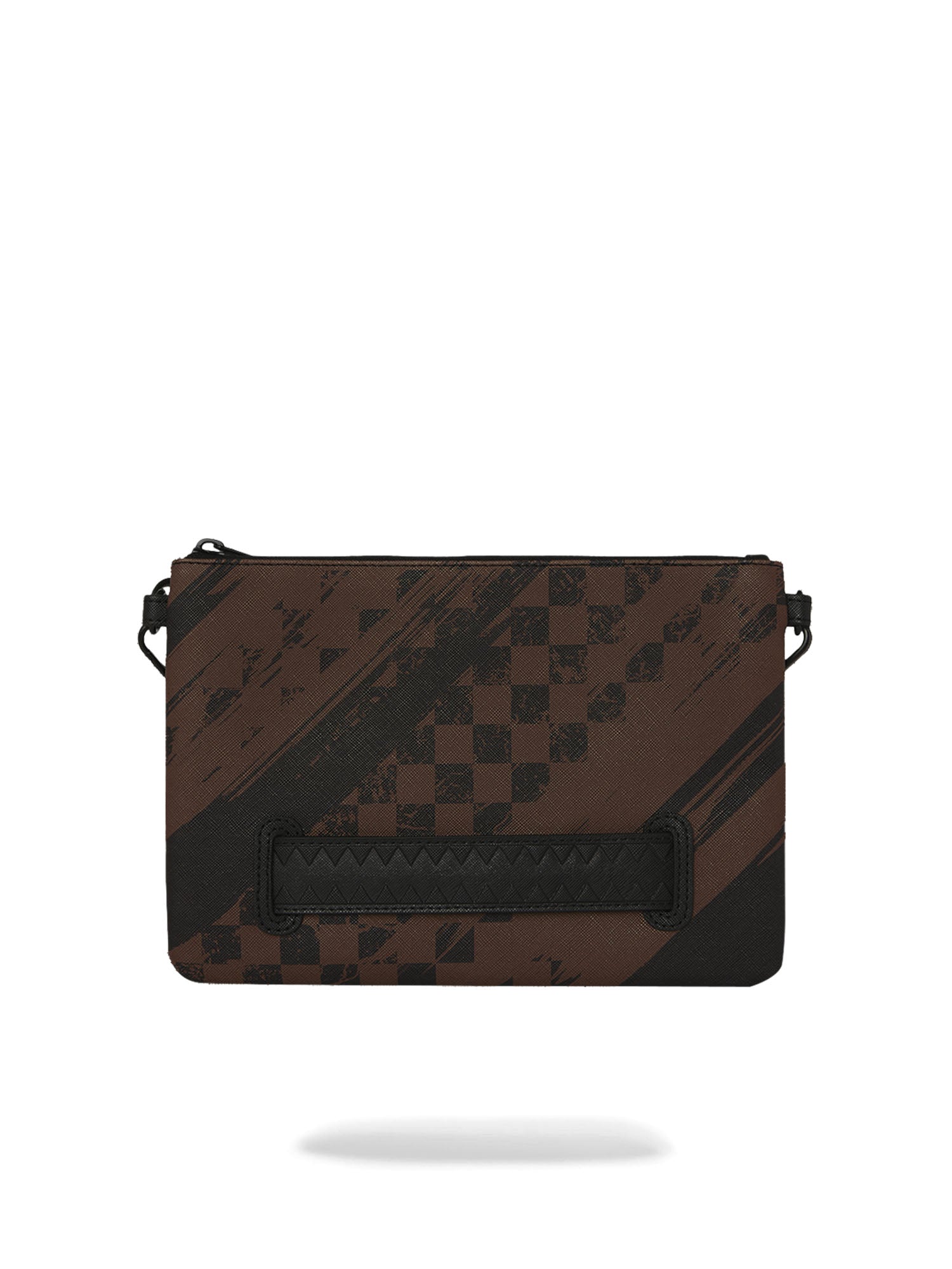 Sprayground Pochette Smeared Grunge Crossbody Marrone