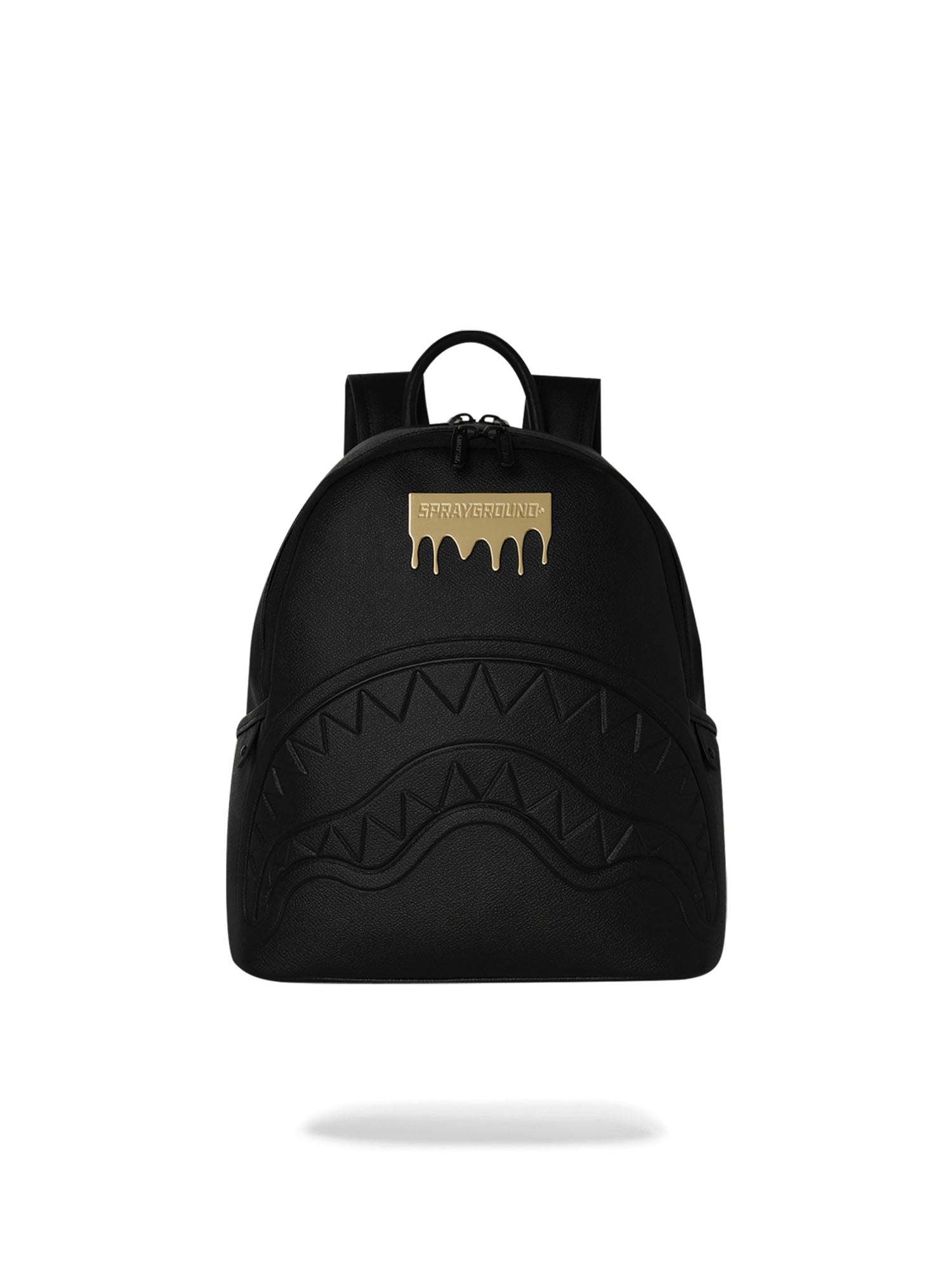 Sprayground Gold Brick Lux Savage Backpack Oro