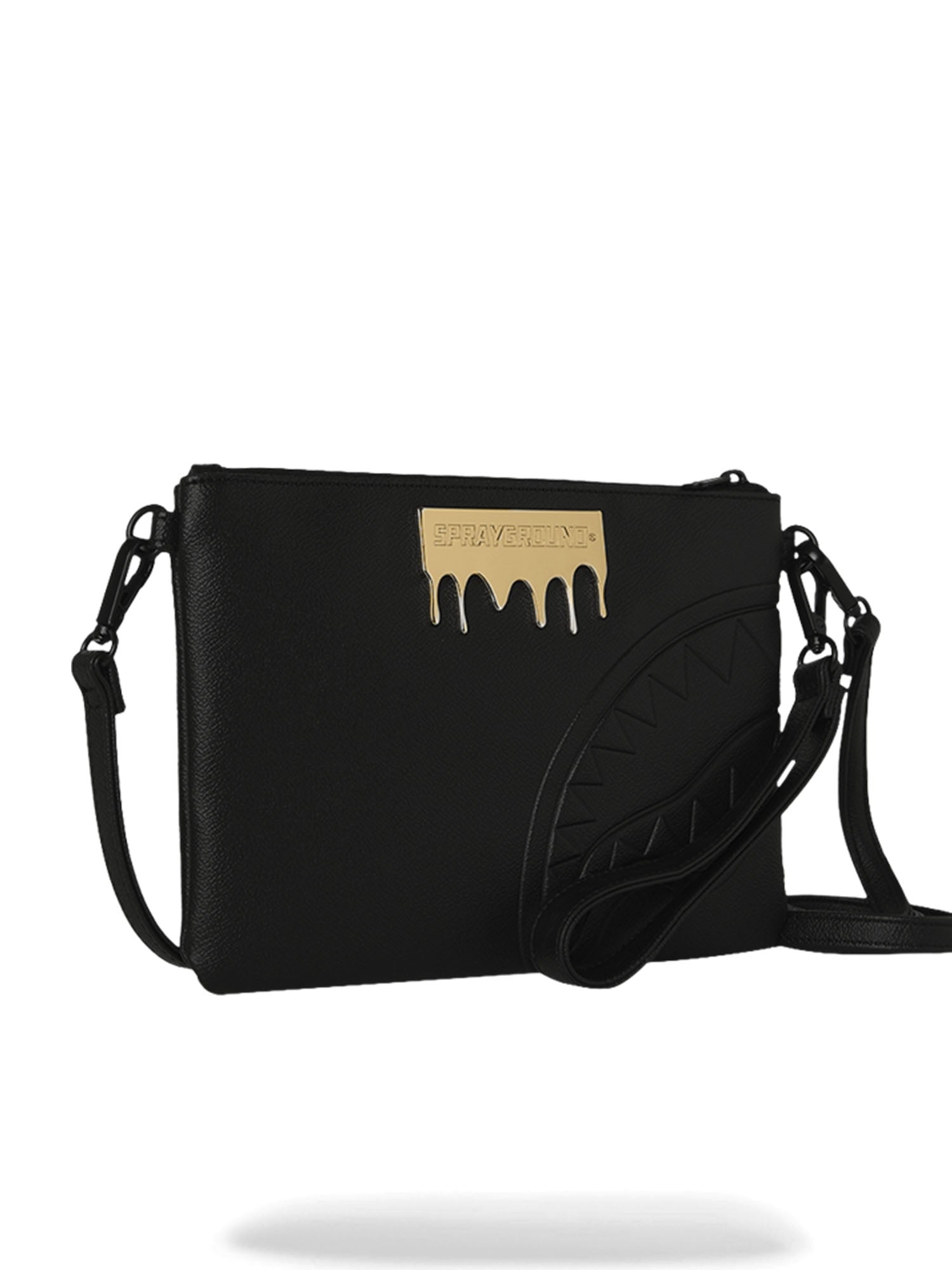 Sprayground Gold Brick Lux Crossbody Oro