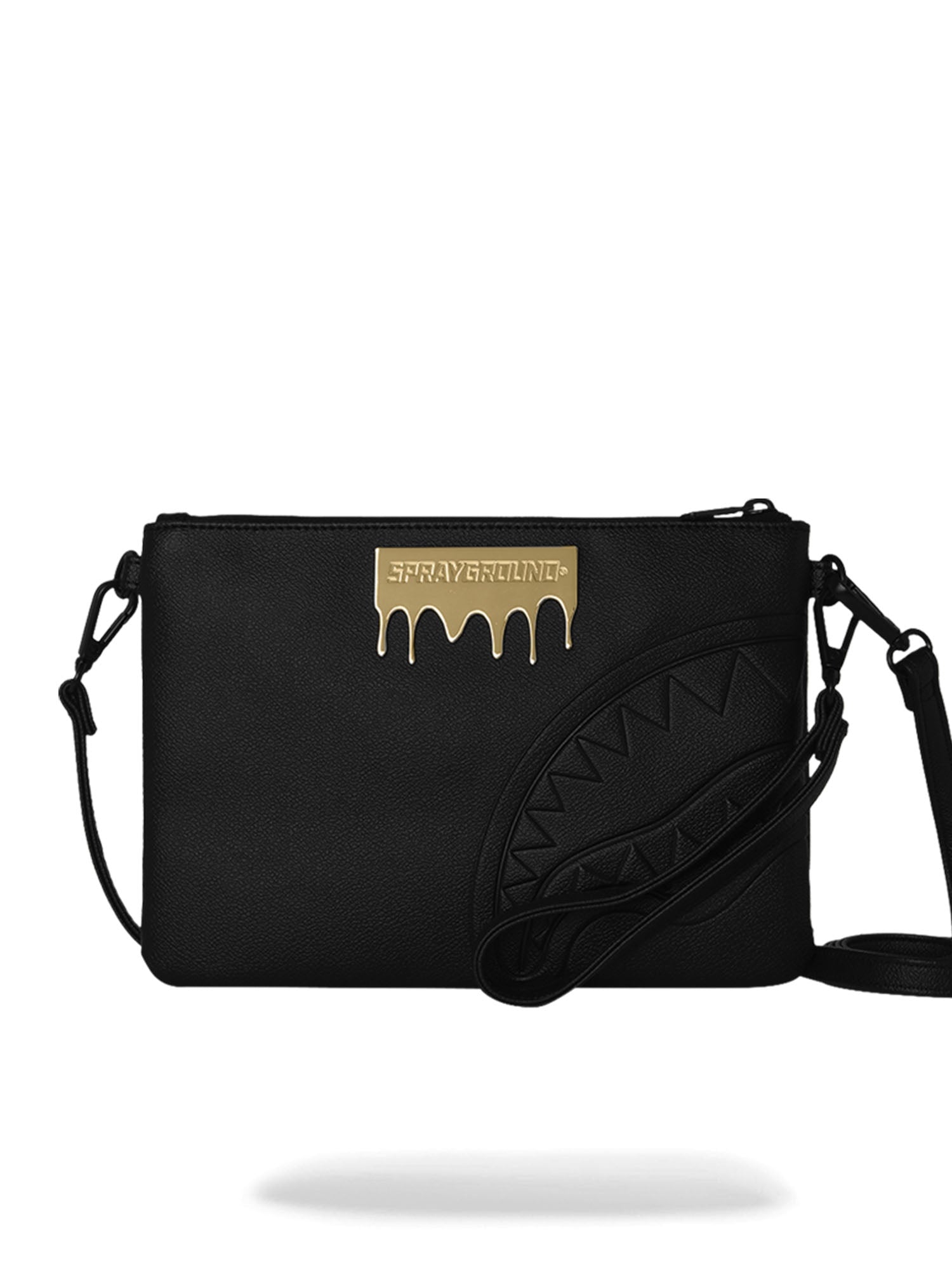 Sprayground Gold Brick Lux Crossbody Oro