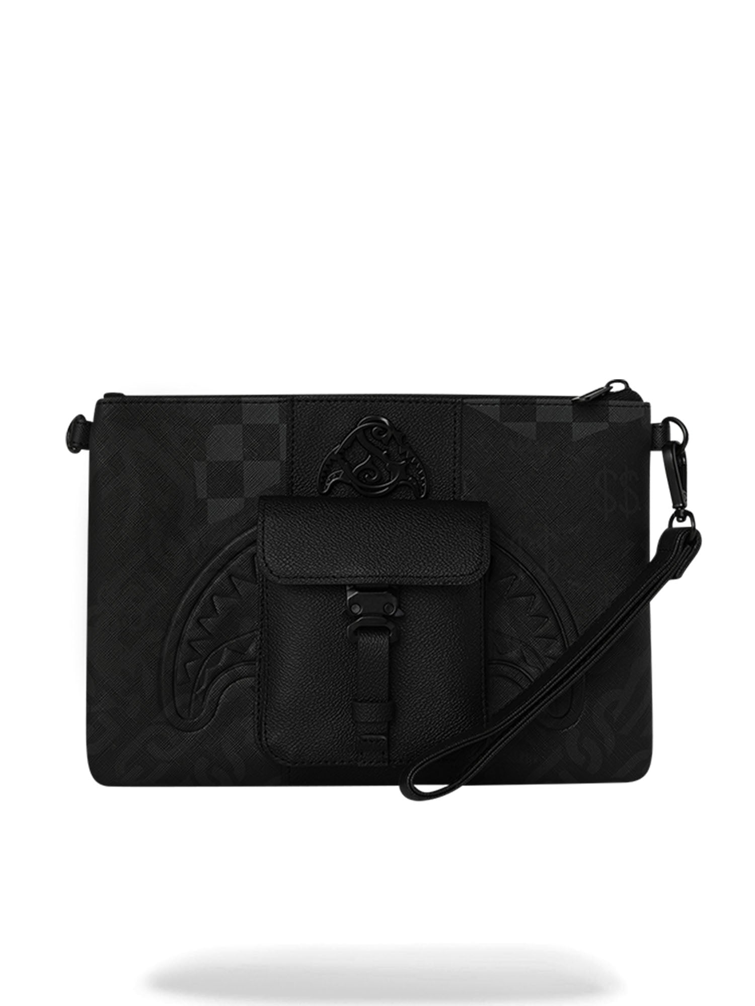 Sprayground 3AM Mix Up V2 Crossbody Pouchette Grigio