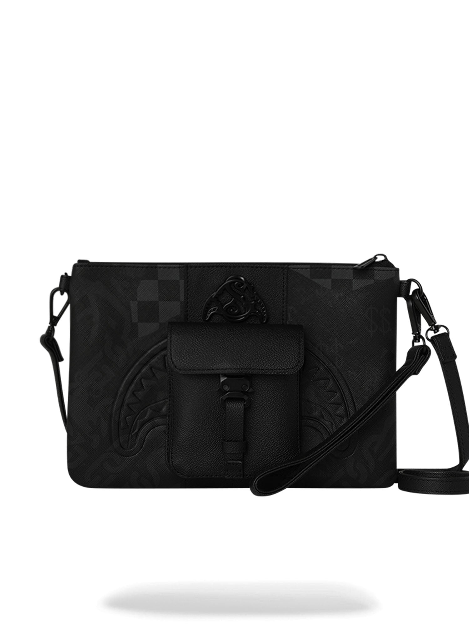 Sprayground 3AM Mix Up V2 Crossbody Pouchette Grigio