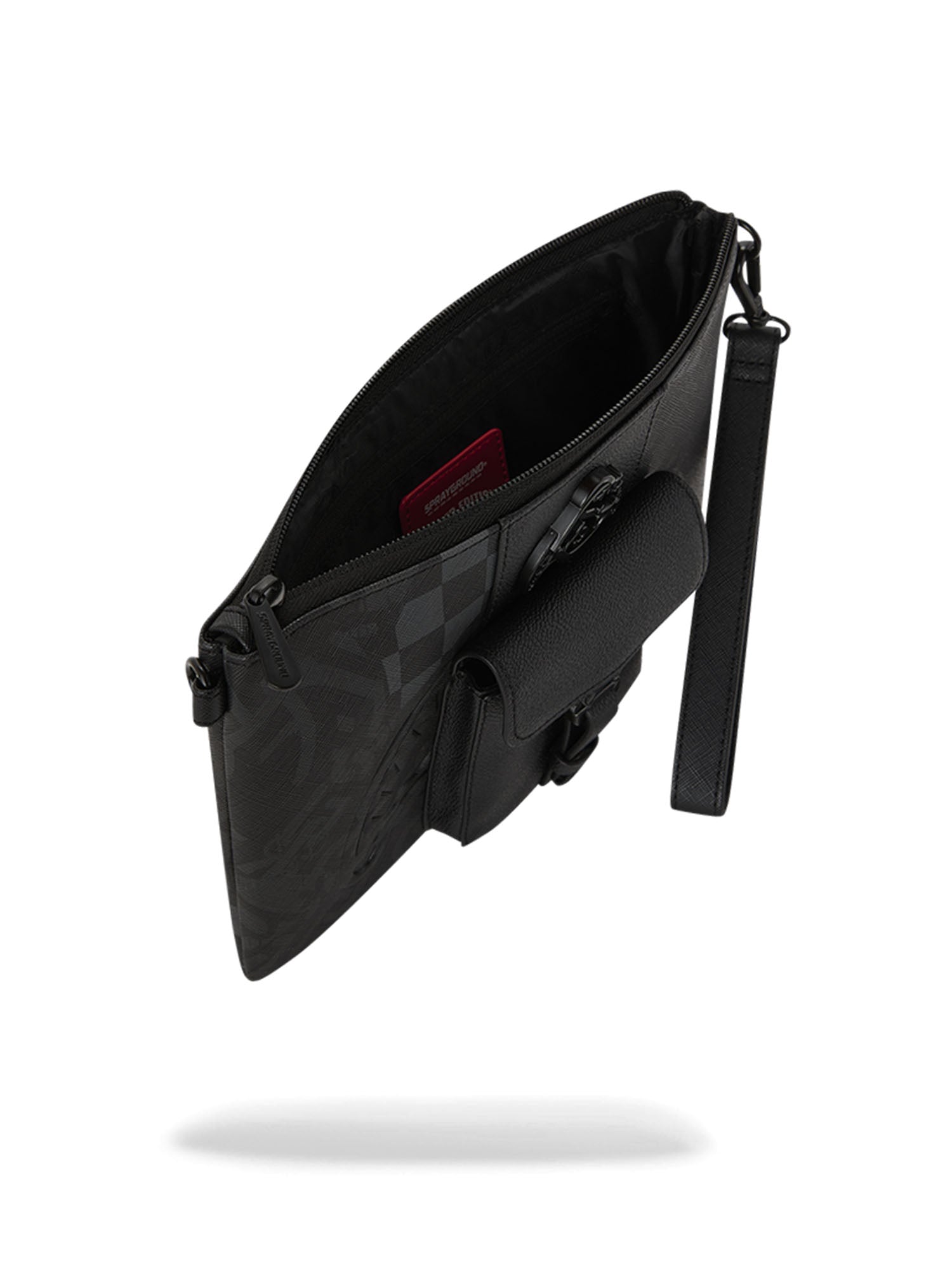 Sprayground 3AM Mix Up V2 Crossbody Pouchette Grigio