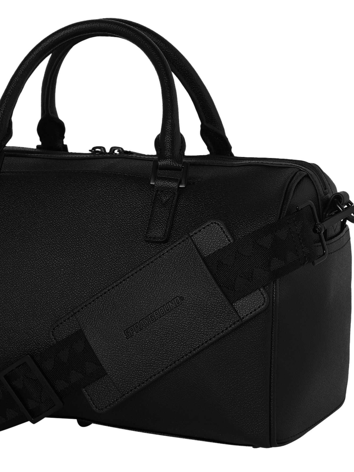 Sprayground Gold Brick Lux Mini Duffle Oro