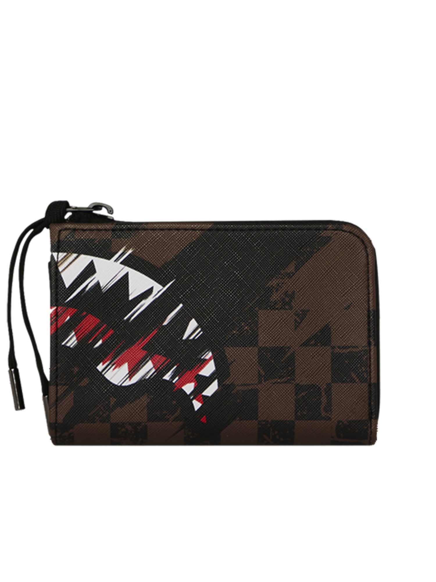 Sprayground Smeared Grunge Shark Marrone