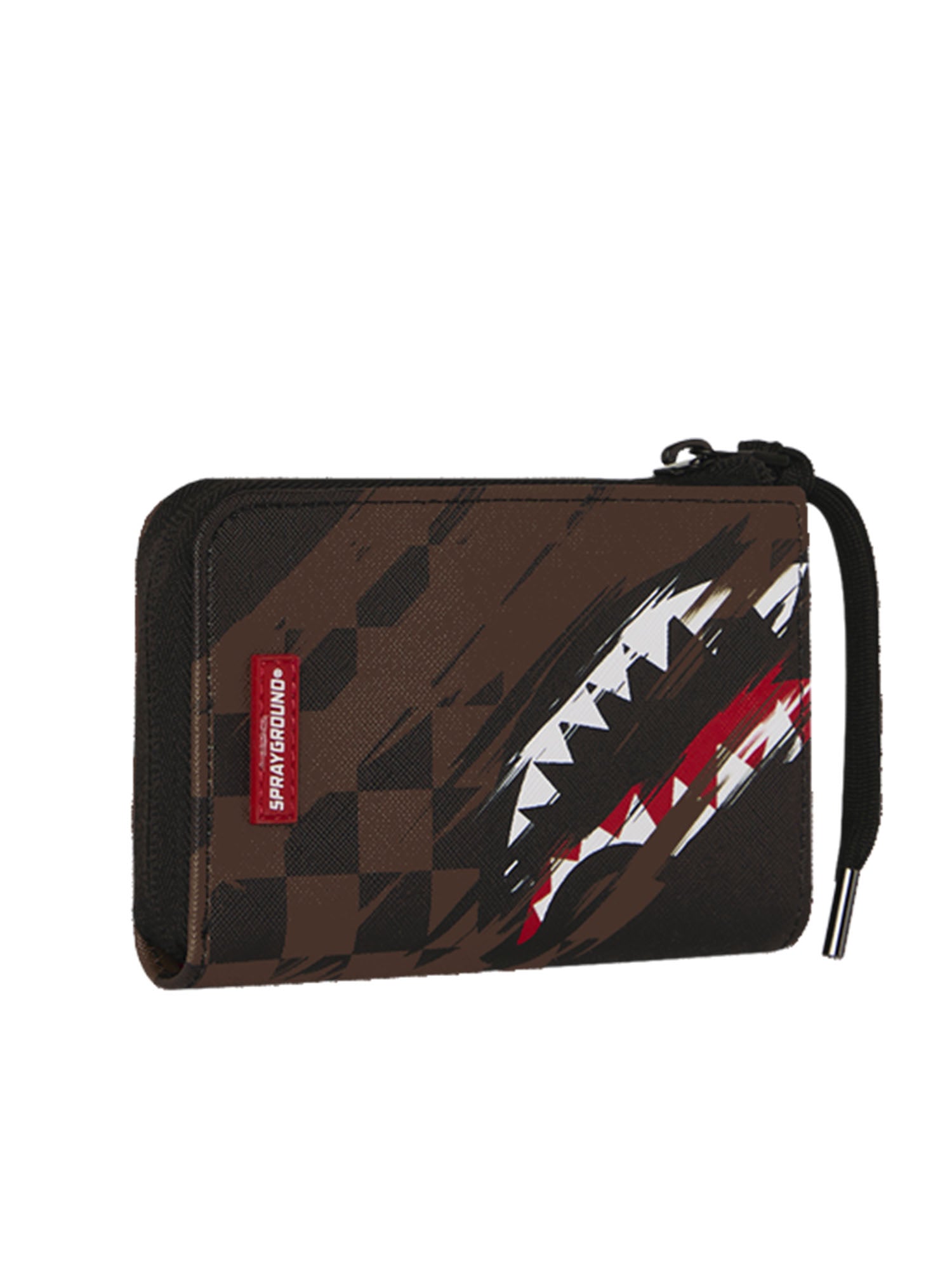 Sprayground Smeared Grunge Shark Marrone