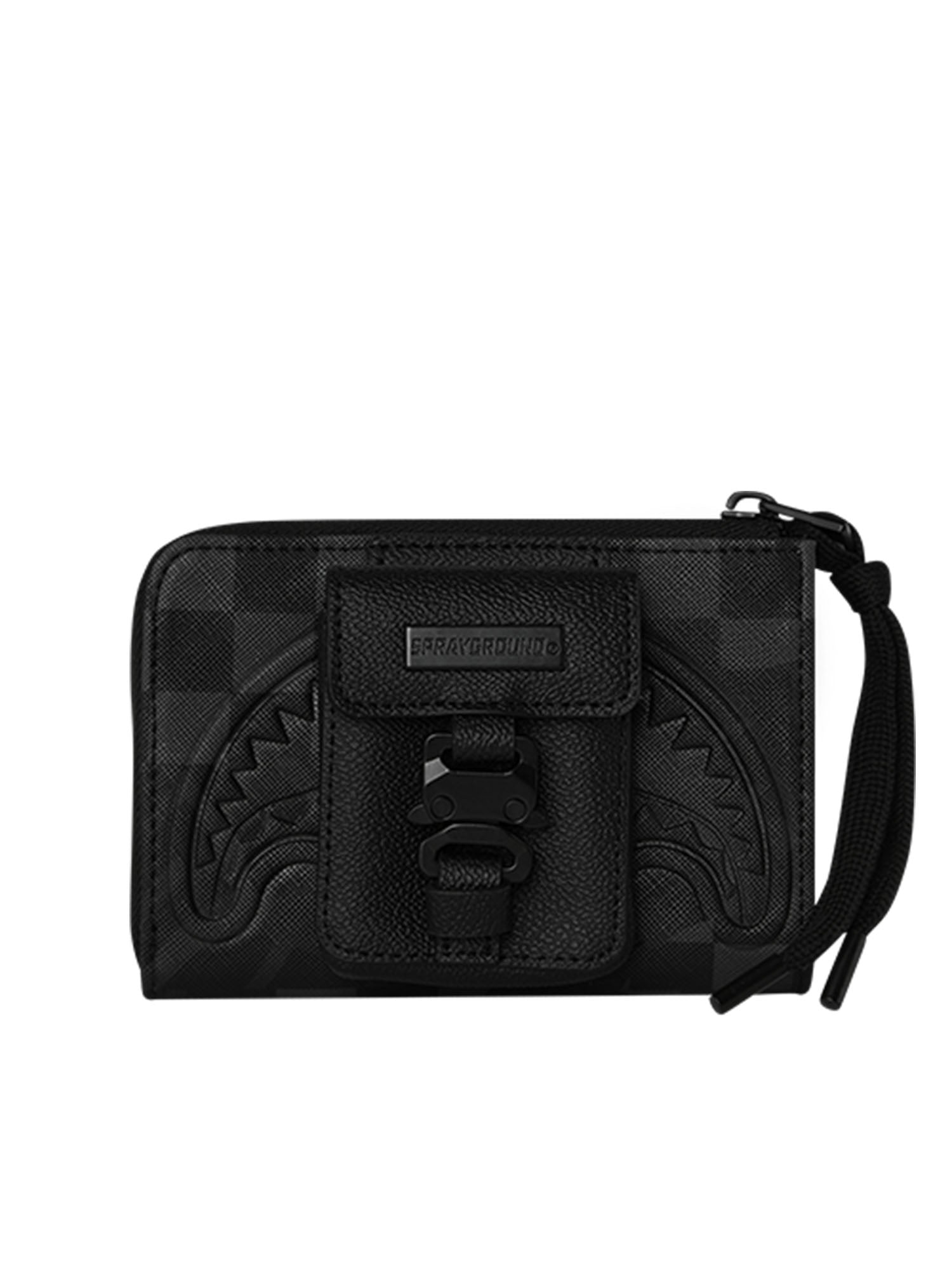 Sprayground 3AM Mix Up V2 Wallet Grigio