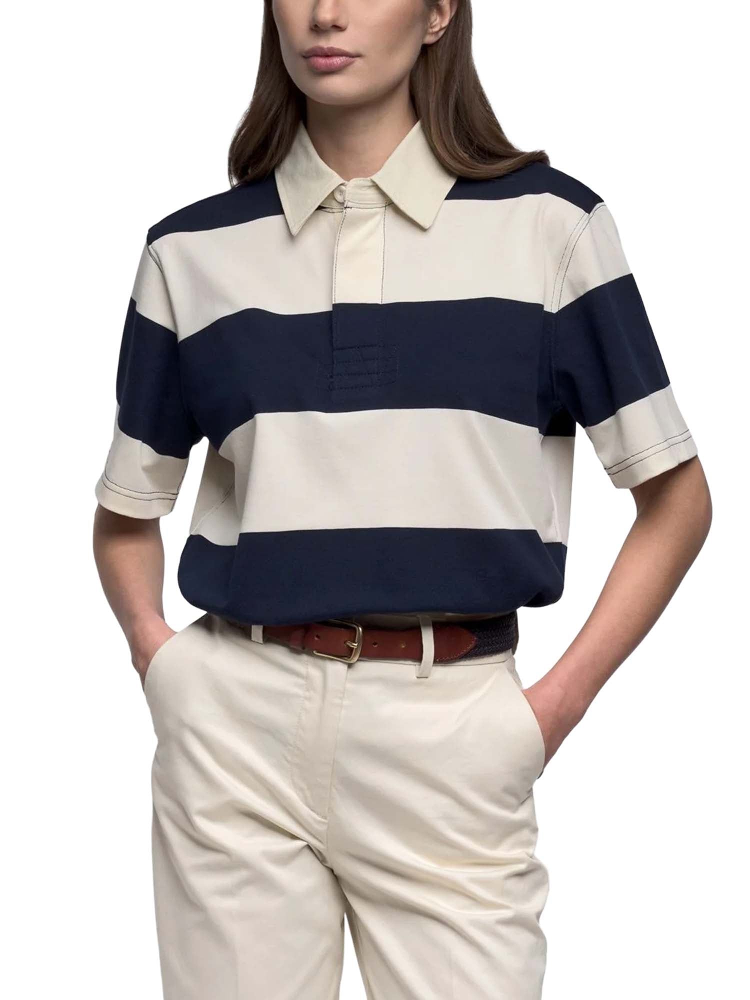 Sebago Polo Campbell SS Blu