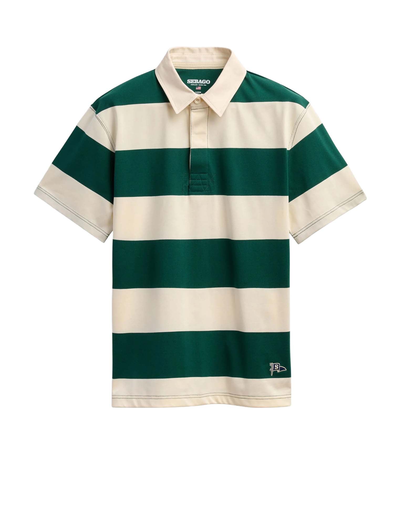 Sebago Polo Campbell SS Verde