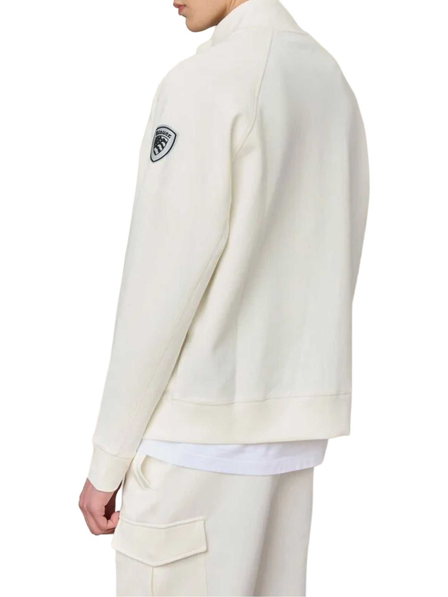 Blauer Felpa Elesticizzata Raynor Bianco