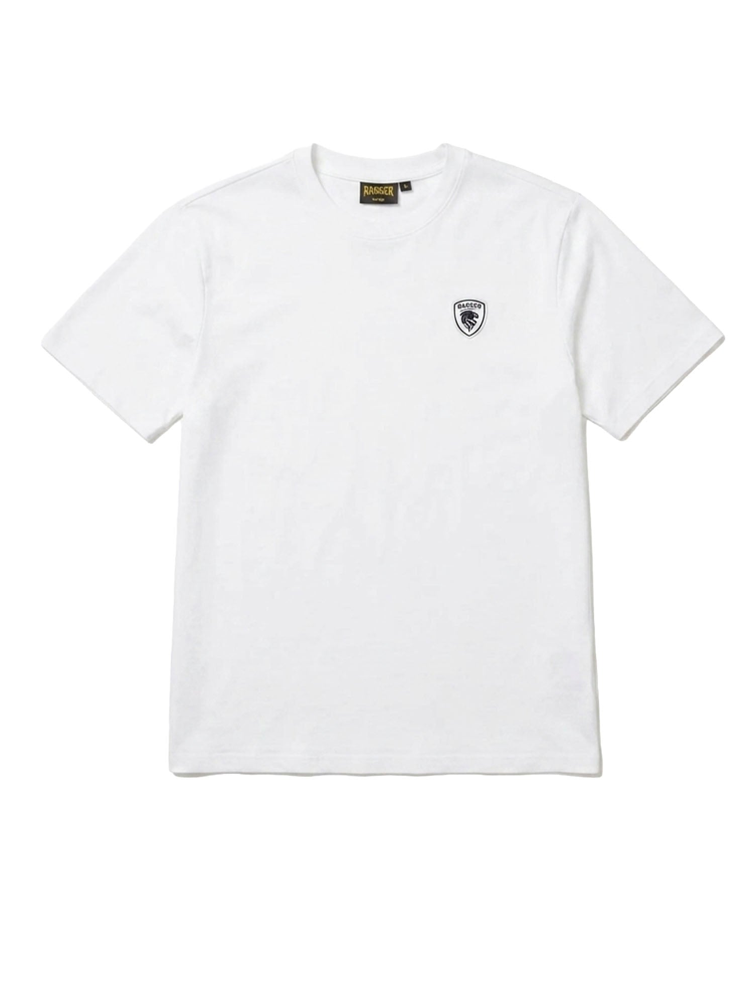 Blauer T-shirt Scudo Cangiante Jan Bianco