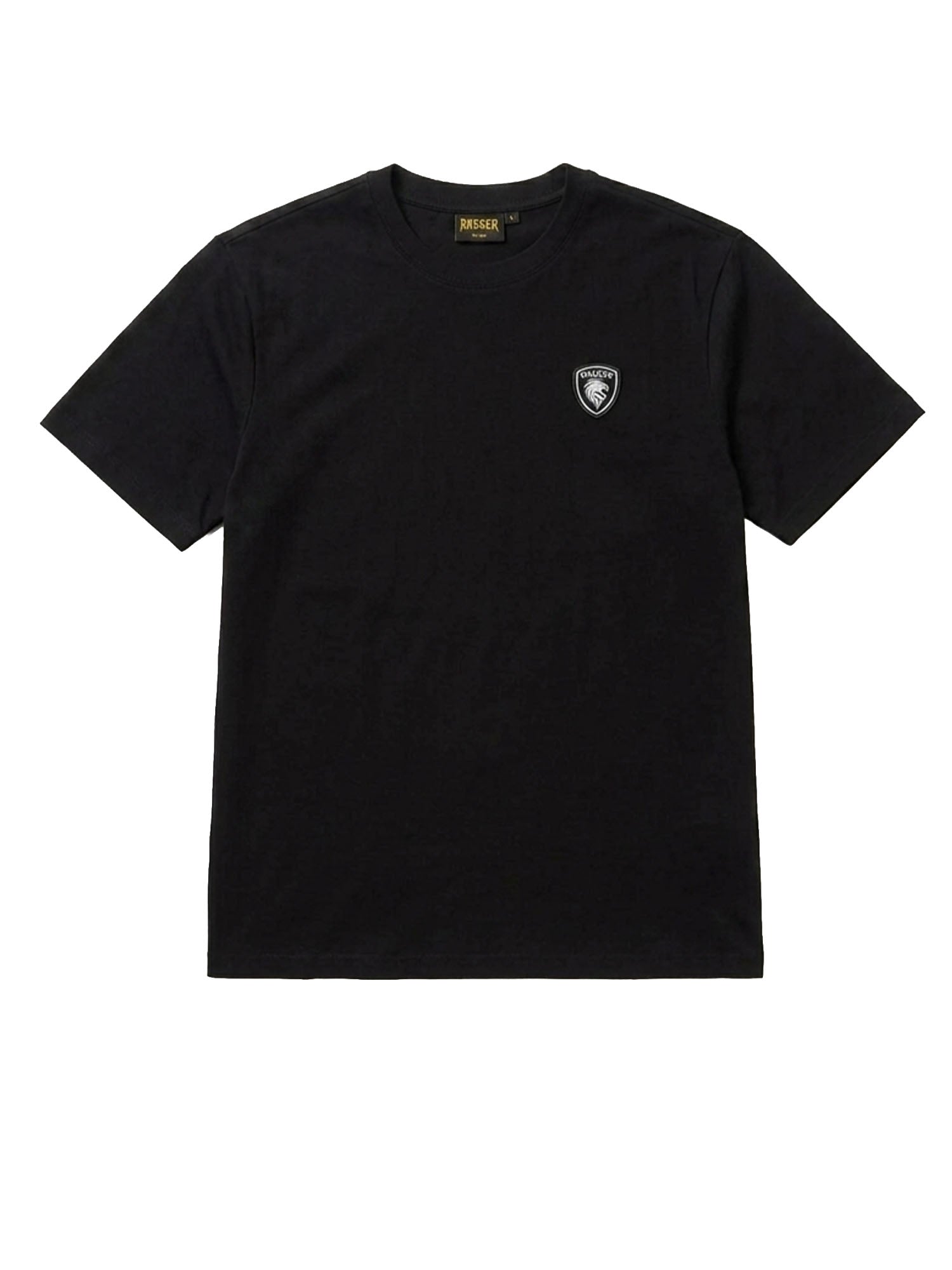 Blauer T-shirt Scudo Cangiante Jan Nero
