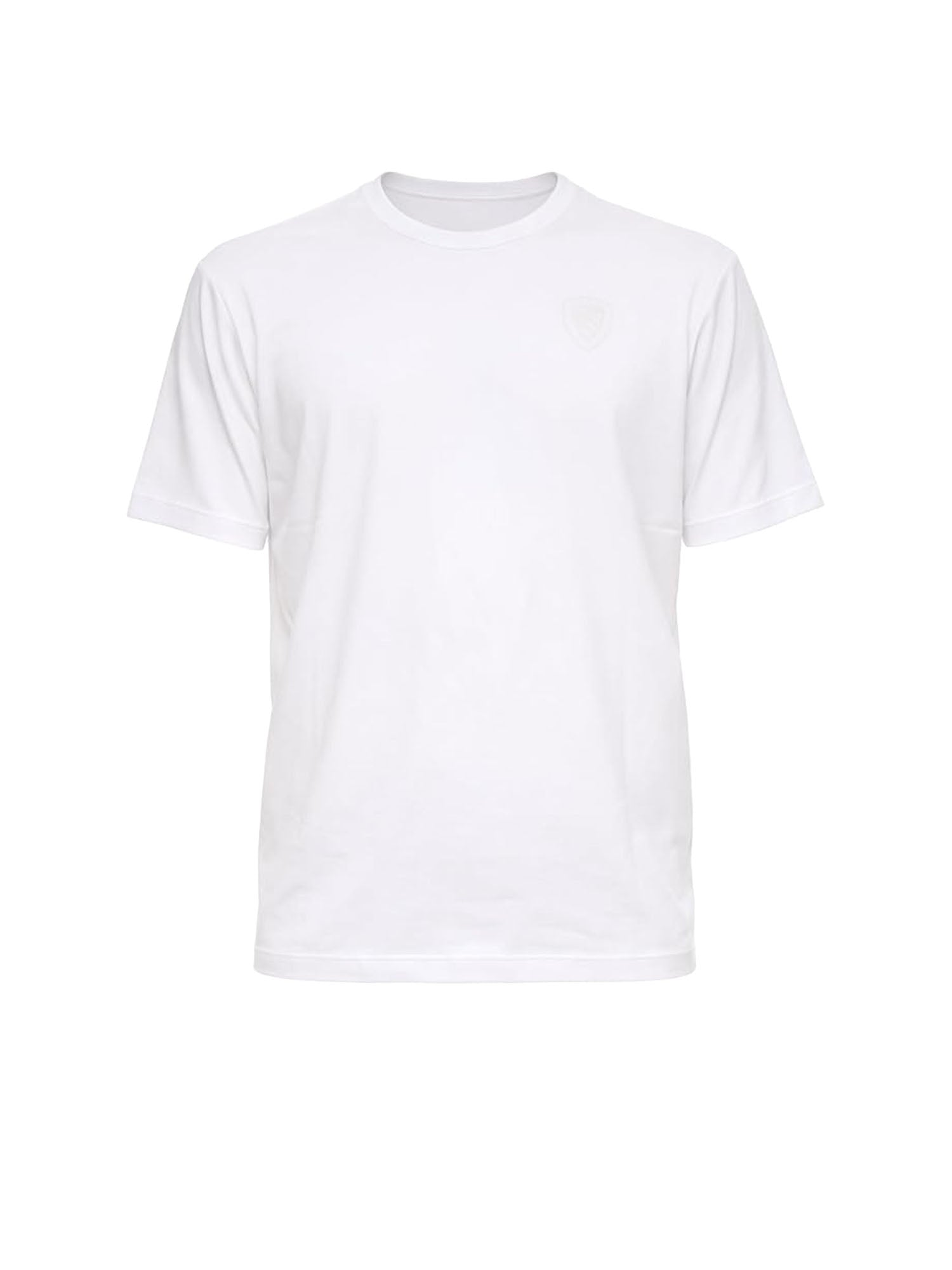 Blauer T-shirt Jasons Bianco